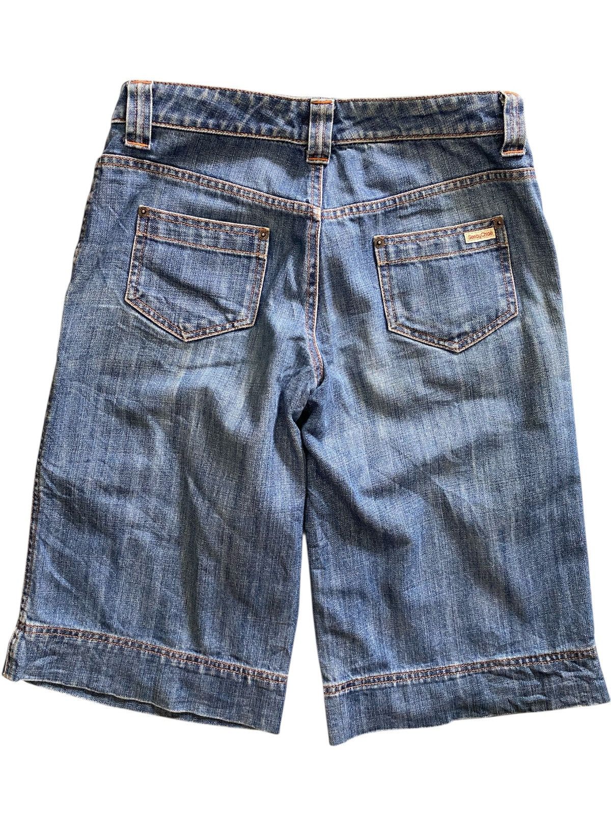 Seditionaries × See by Chloe See By Chloe Denim Jean Shorts Bermuda Womens Size 26" / US 2 / IT 38 - 3 Thumbnail