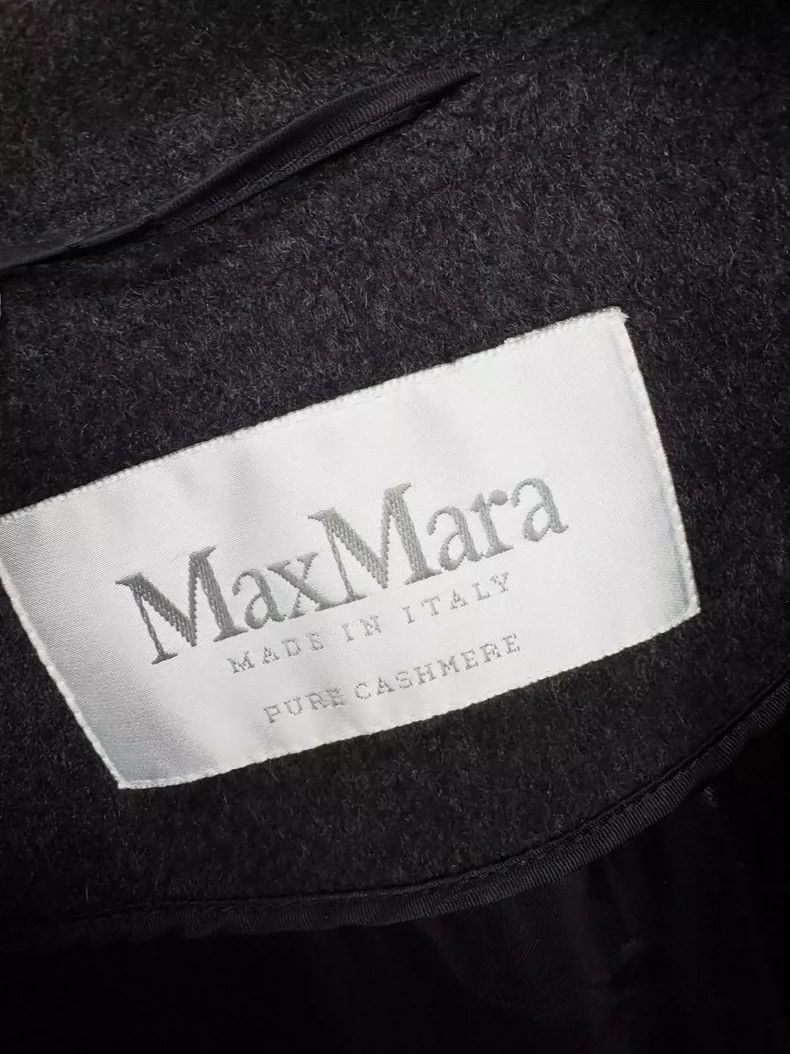 Max Mara Max Mara Grey cashmere coat Size M / US 6-8 / IT 42-44 - 2 Thumbnail