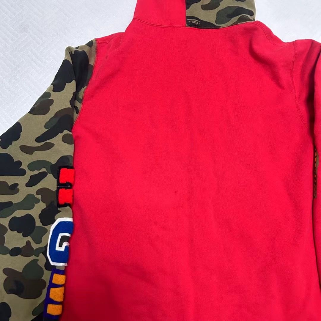 Bape COLOR CAMO SHARK FULL ZIP HOODIE Size US XL / EU 56 / 4 - 8 Thumbnail