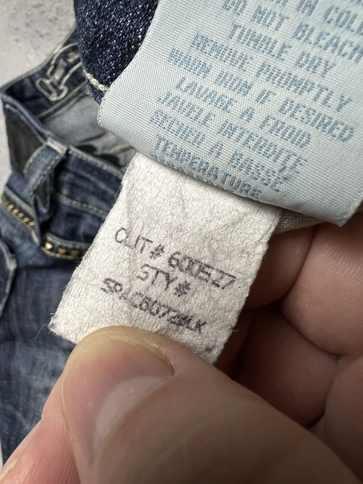 Vintage Robin’s Jean 00s Jeans y2k Made in USA 90s Rare Hype Swag Size 27" / US 4 / IT 40 - 14 Thumbnail