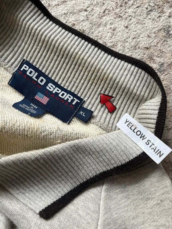 Polo Ralph Lauren Ralph Lauren Polo Sport Polo Shirt Sweatshirt Rugby 1990s Size US XL / EU 56 / 4 - 13 Thumbnail