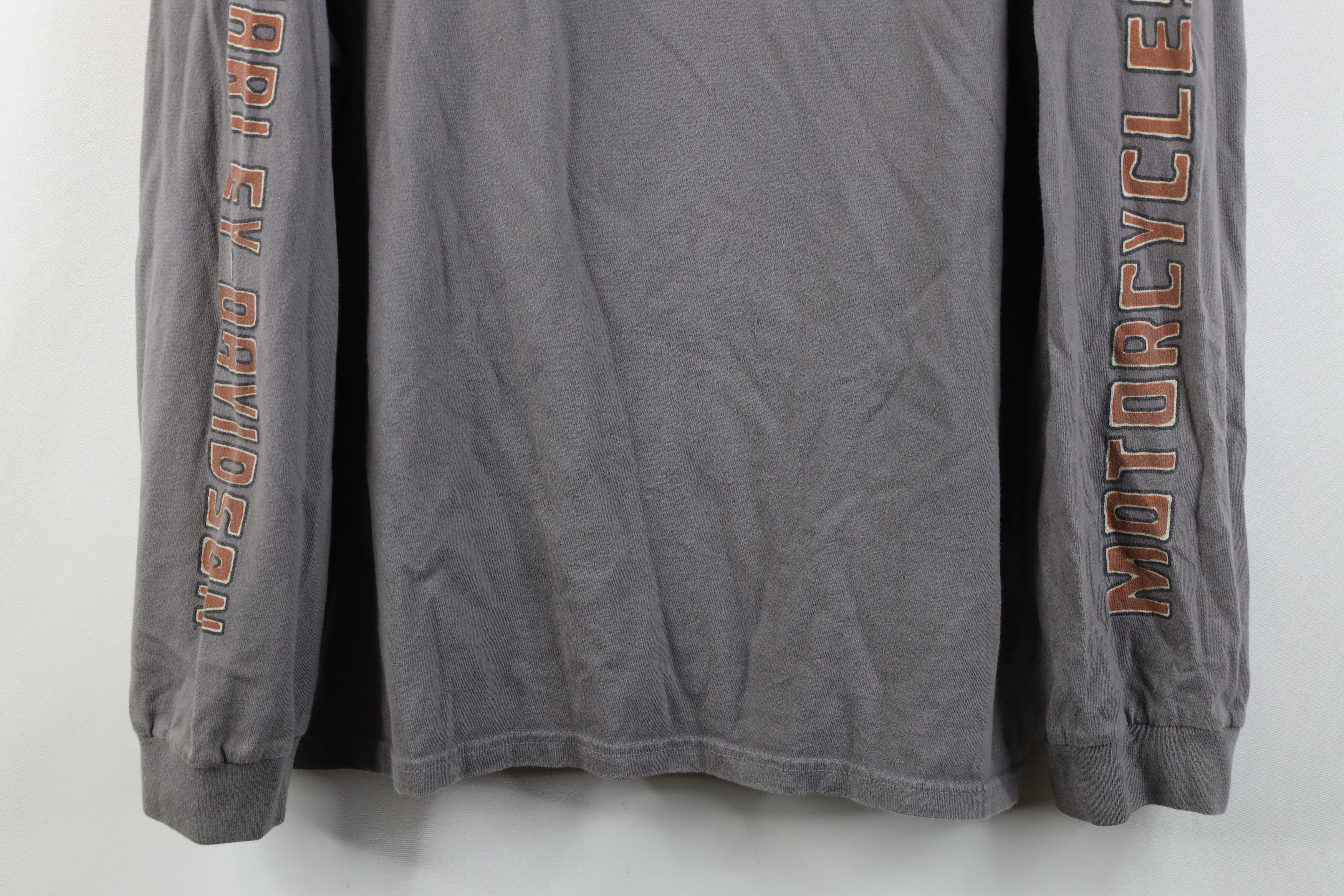 Harley Davidson Vintage Y2K Harley Davidson Motorcycles Long Sleeve T-Shirt Size US XXL / EU 58 / 5 - 3 Thumbnail