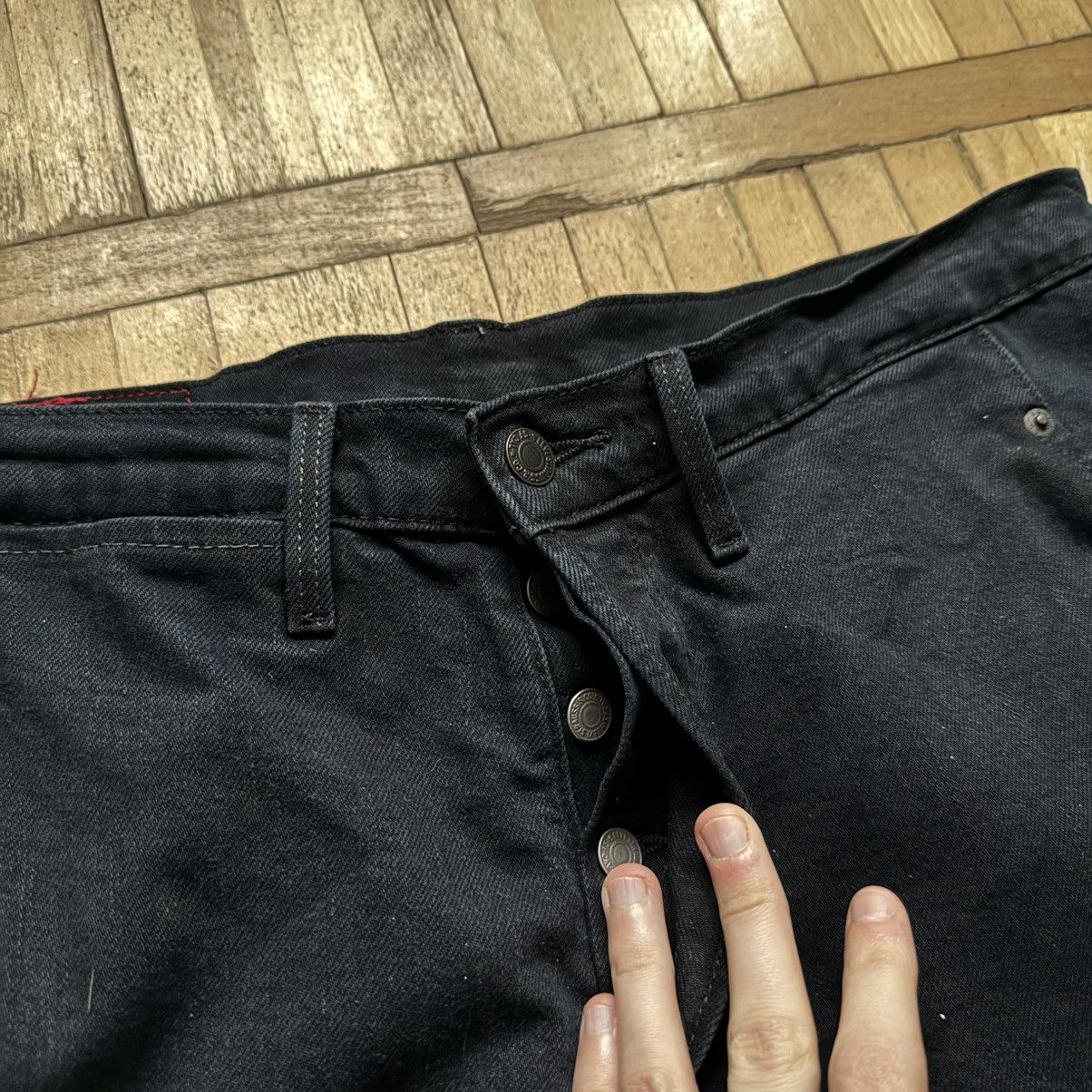 Levi's 📌 Vintage 00s Levi's Engineered Y2K Knee Printed Jeans Size US 32 / EU 48 - 10 Thumbnail