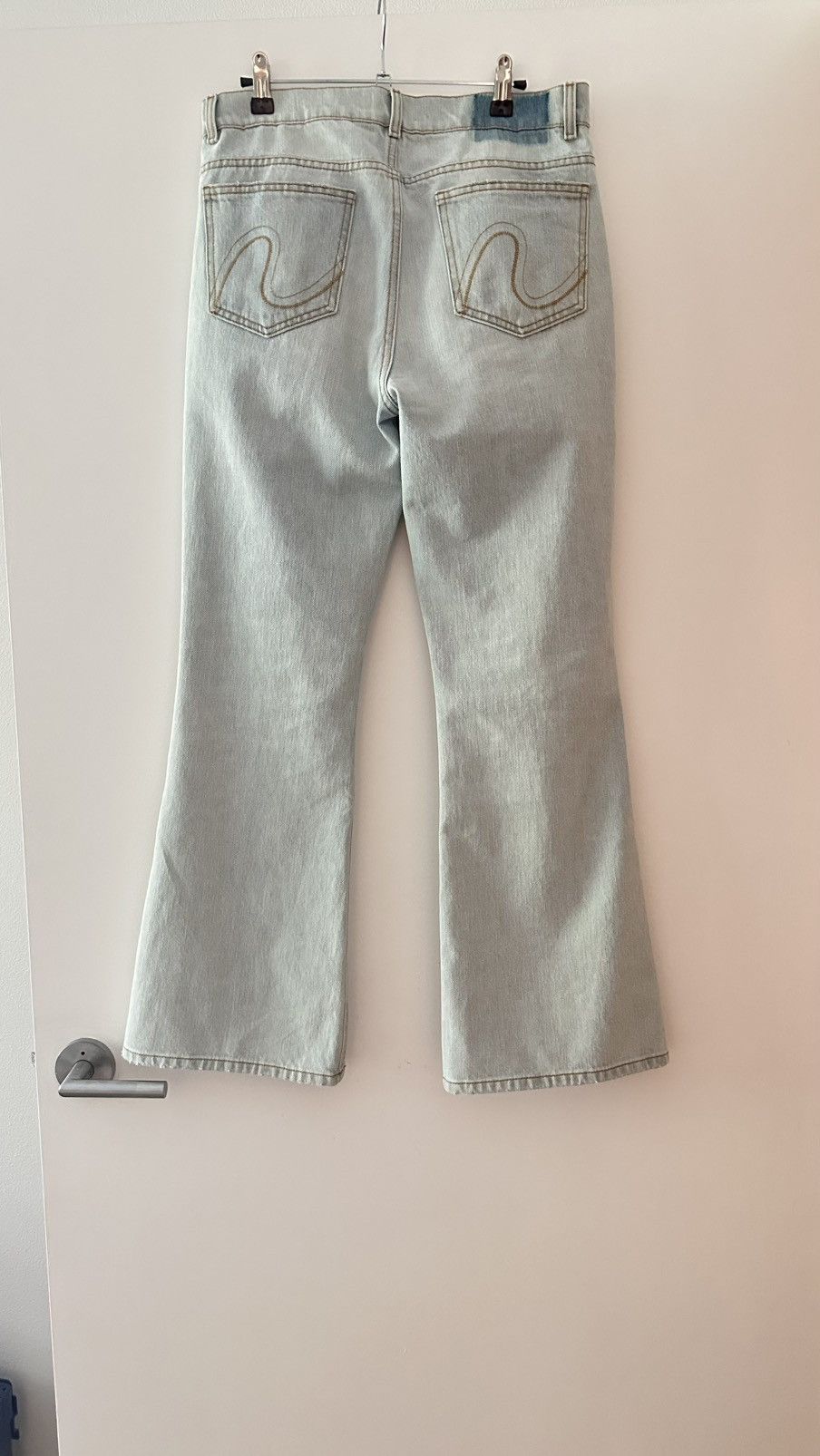 ERL ERL Distressed Denim Flare Jeans Size M Size US 30 / EU 46 - 2 Thumbnail