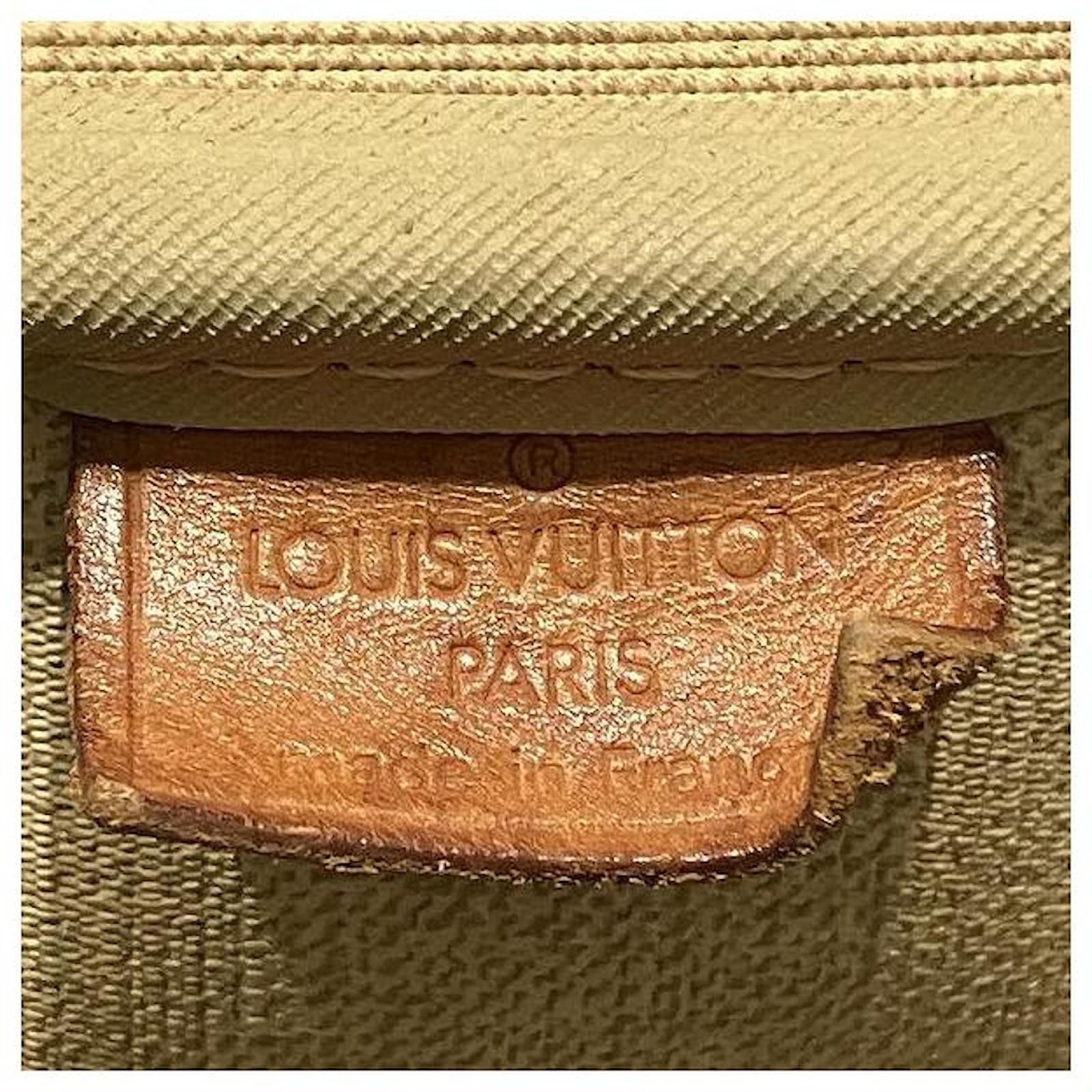 Louis Vuitton Louis Vuitton - Deauville Handbag Tivoli Leather Monogram Size ONE SIZE - 11 Thumbnail