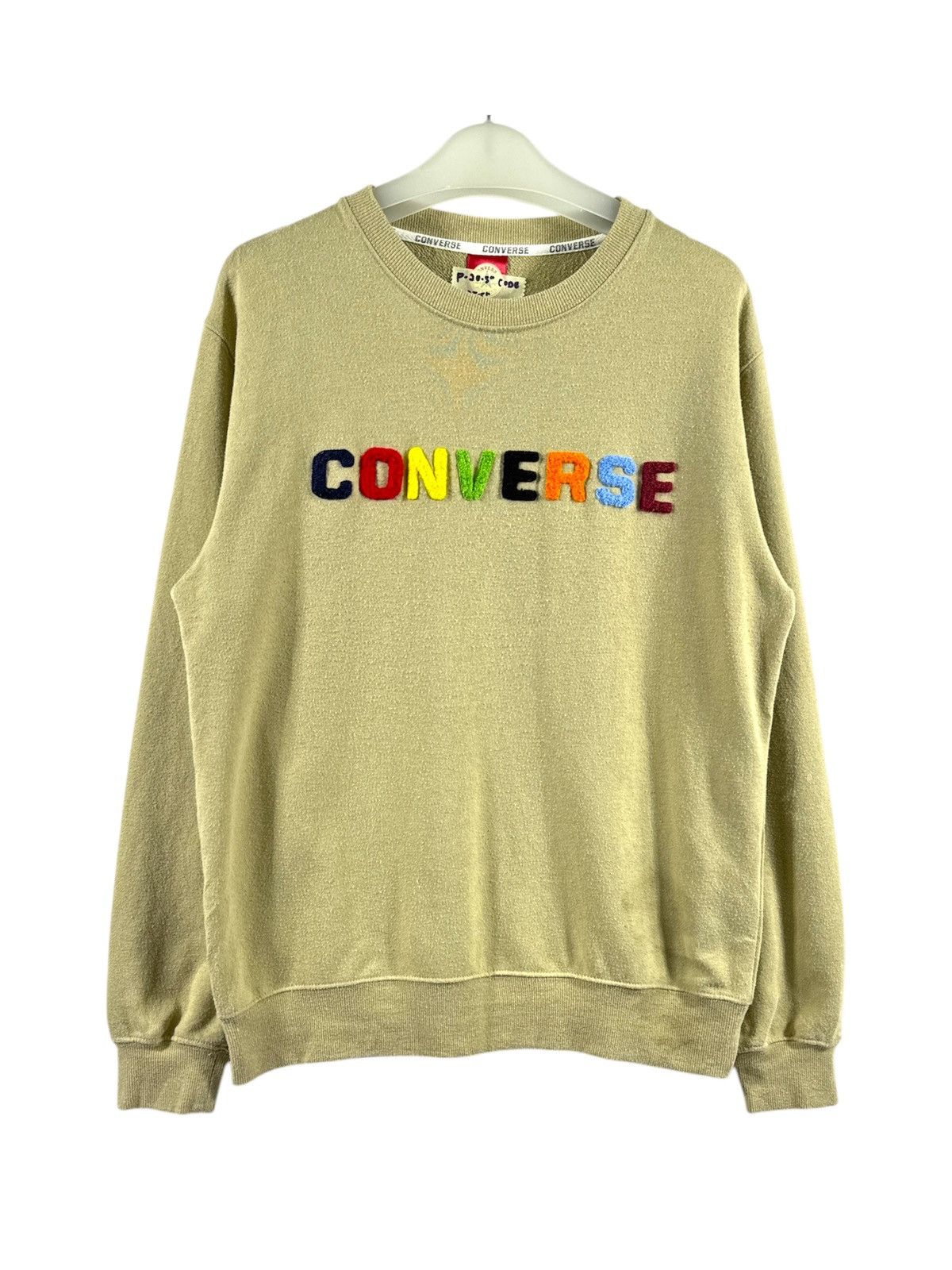 Converse × Vintage ⚡️Y2K CONVERSE CHUCK TAYLOR SWEATSHIRT Multicolour Size US M / EU 48-50 / 2 - 1 Thumbnail