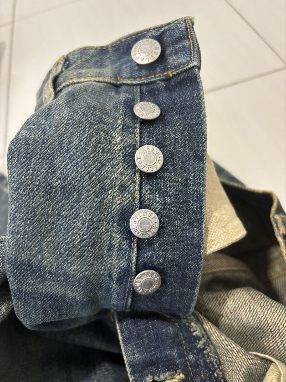 Helmut Lang × Vintage Grail 🔥 Iconic Helmut Lang denim 1999 Size US 28 / EU 44 - 7 Thumbnail
