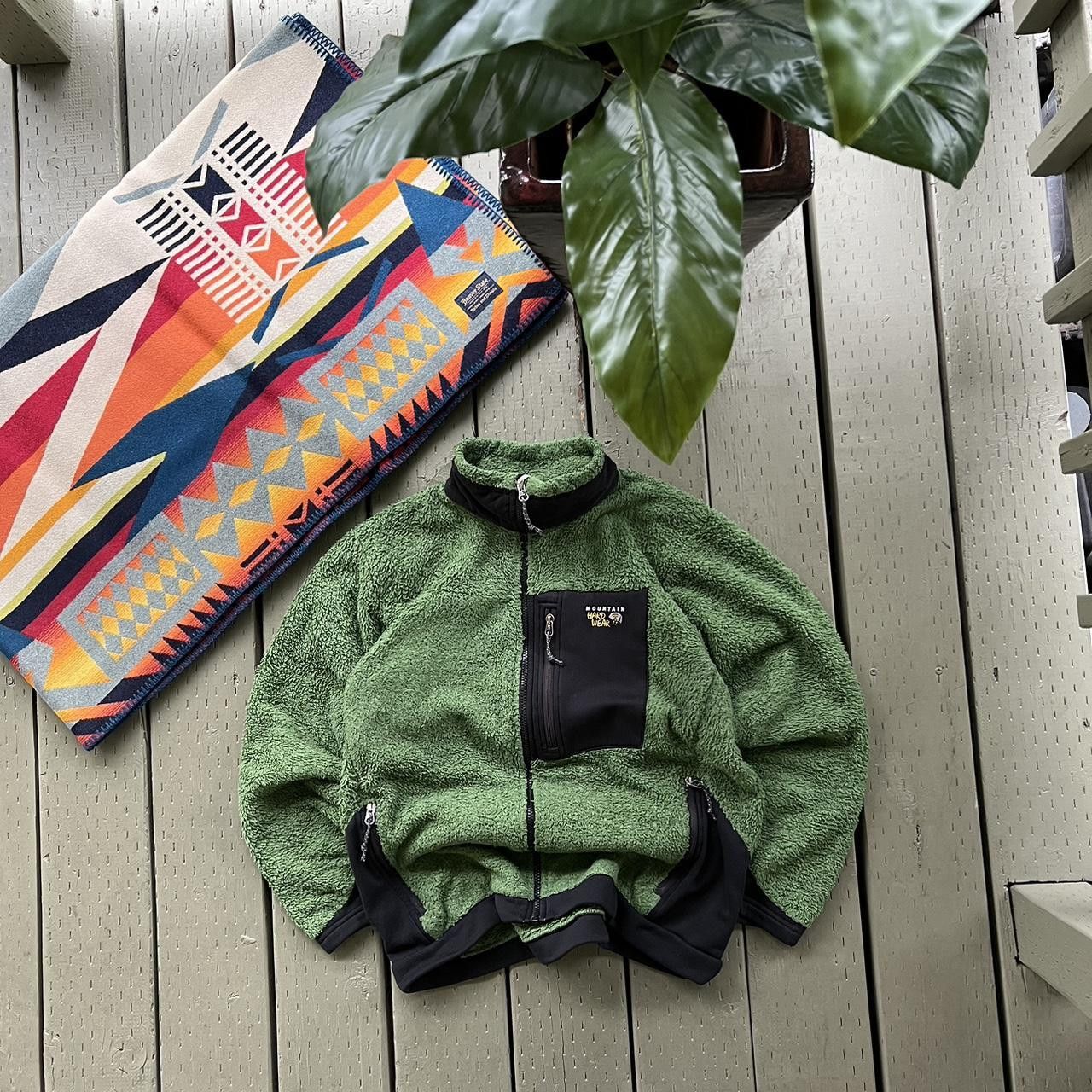 Mountain Hardwear × Vintage Mountain Hardwear Jacket Monkey Man Deep Pile Fleece Jacket Size L / US 10 / IT 46 - 2 Thumbnail