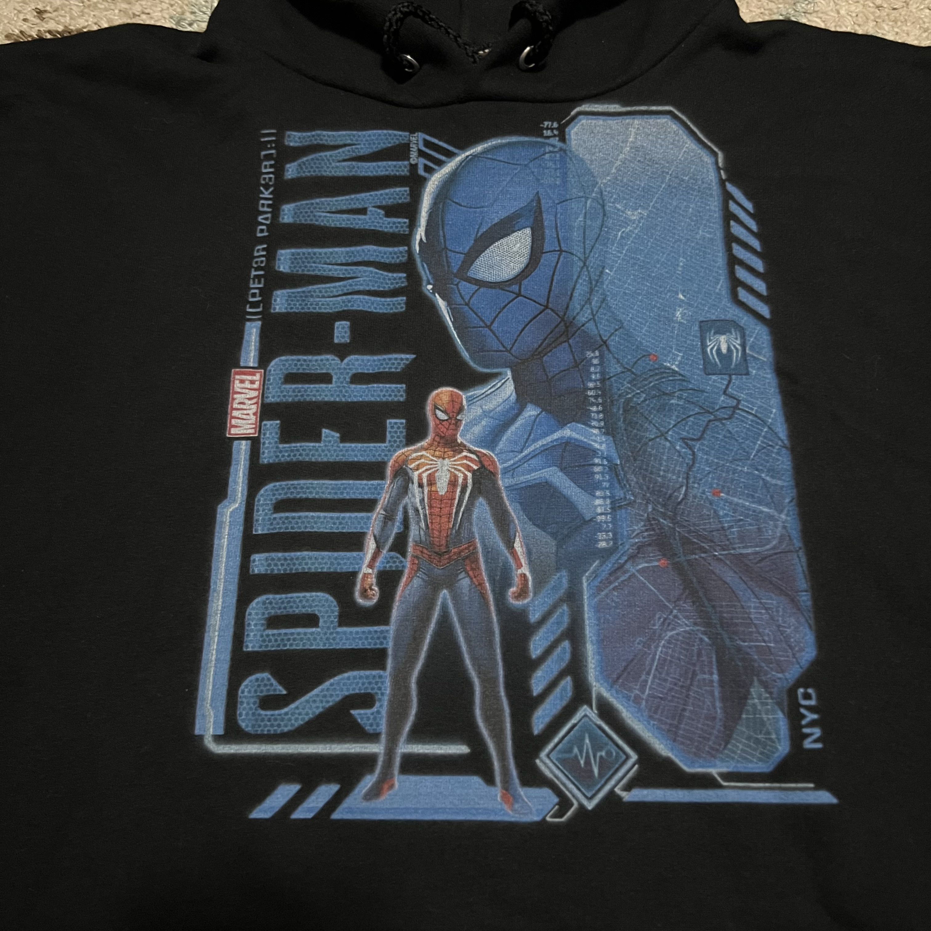 Marvel Comics × Vintage Vintage Marvel Spiderman Peter Parker Hoodie Size Large Size US L / EU 52-54 / 3 - 2 Thumbnail