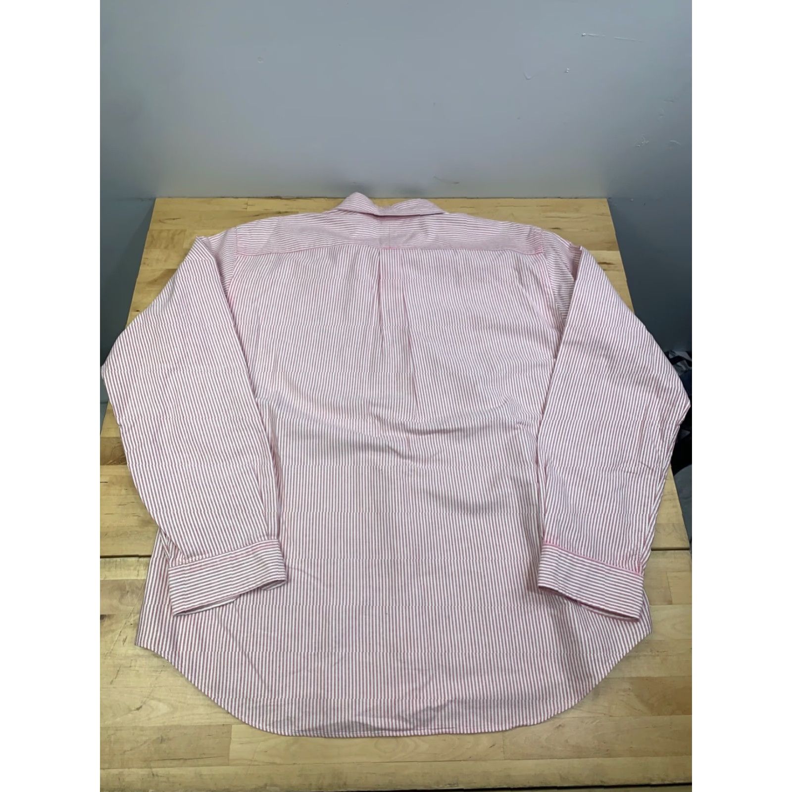 Polo Ralph Lauren Polo Ralph Lauren Shirt Mens XL Classic Fit Button-Up Striped Pink White Size US XL / EU 56 / 4 - 7 Thumbnail