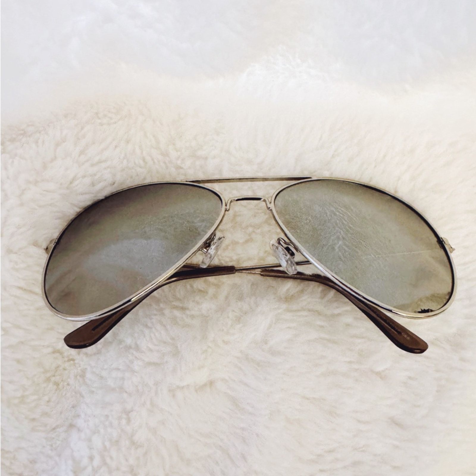 Other Clara Silver Classic Aviator Sunglasses Size ONE SIZE - 3 Thumbnail