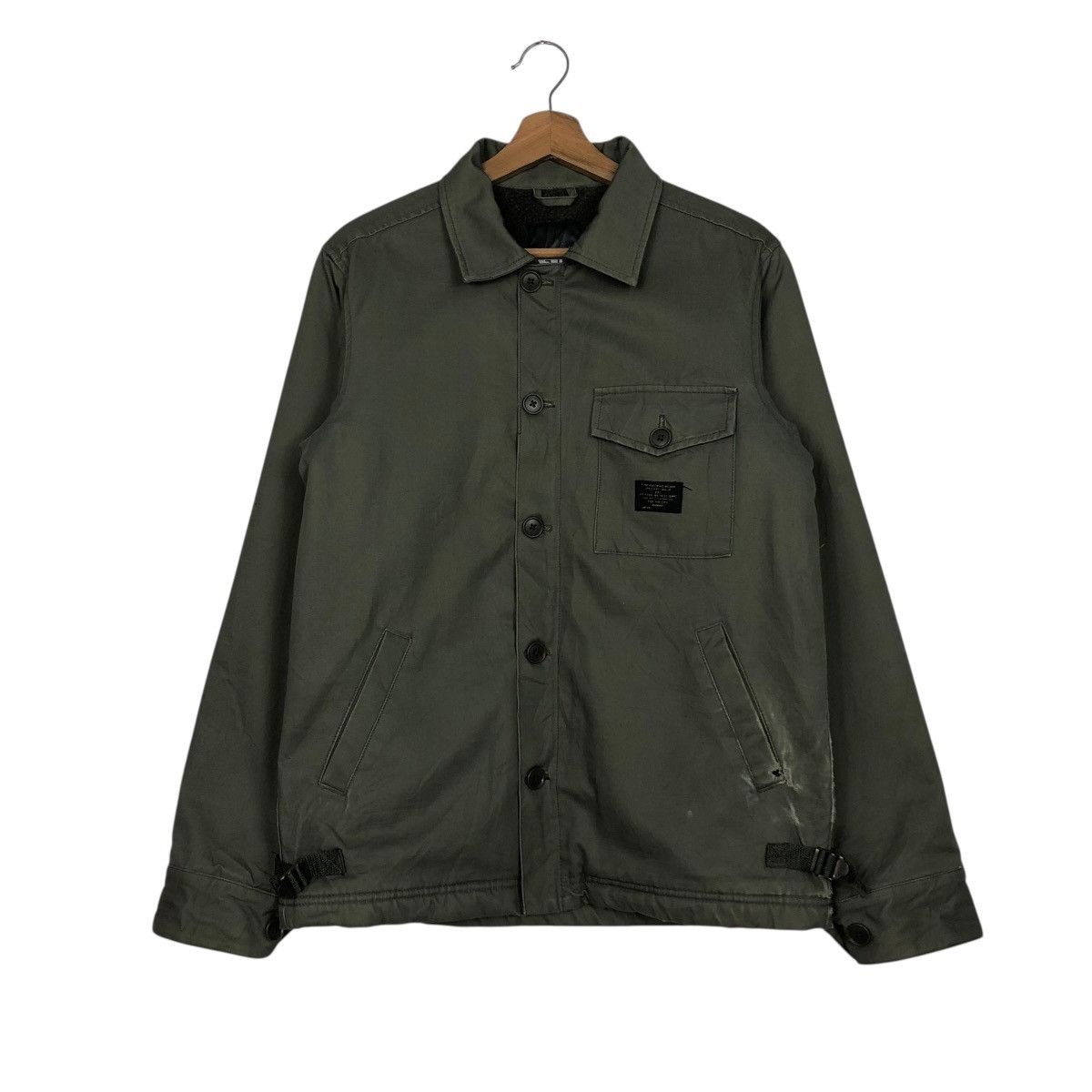 Japanese Brand 🔥VINTAGE TANKER JACKET BLANKET FTC GARMENTS ISSEY MIYAKE Size US S / EU 44-46 / 1 - 3 Thumbnail