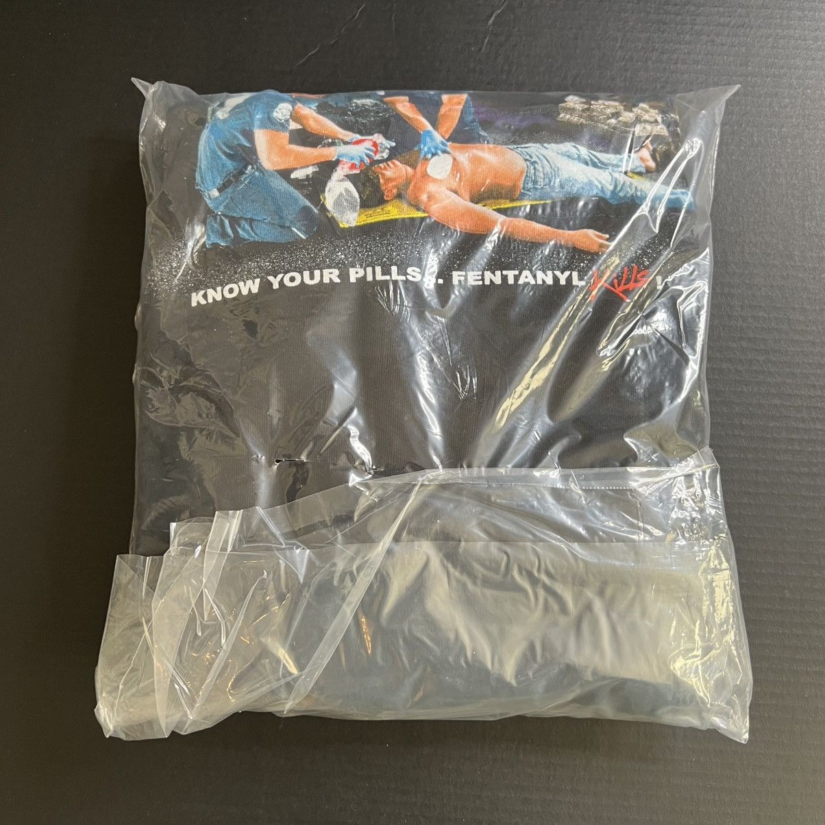 Nothing Personal Blazzys Nothing Personal Say No To Fentanyl Hoodie - Blk XL Size US XL / EU 56 / 4 - 4 Thumbnail