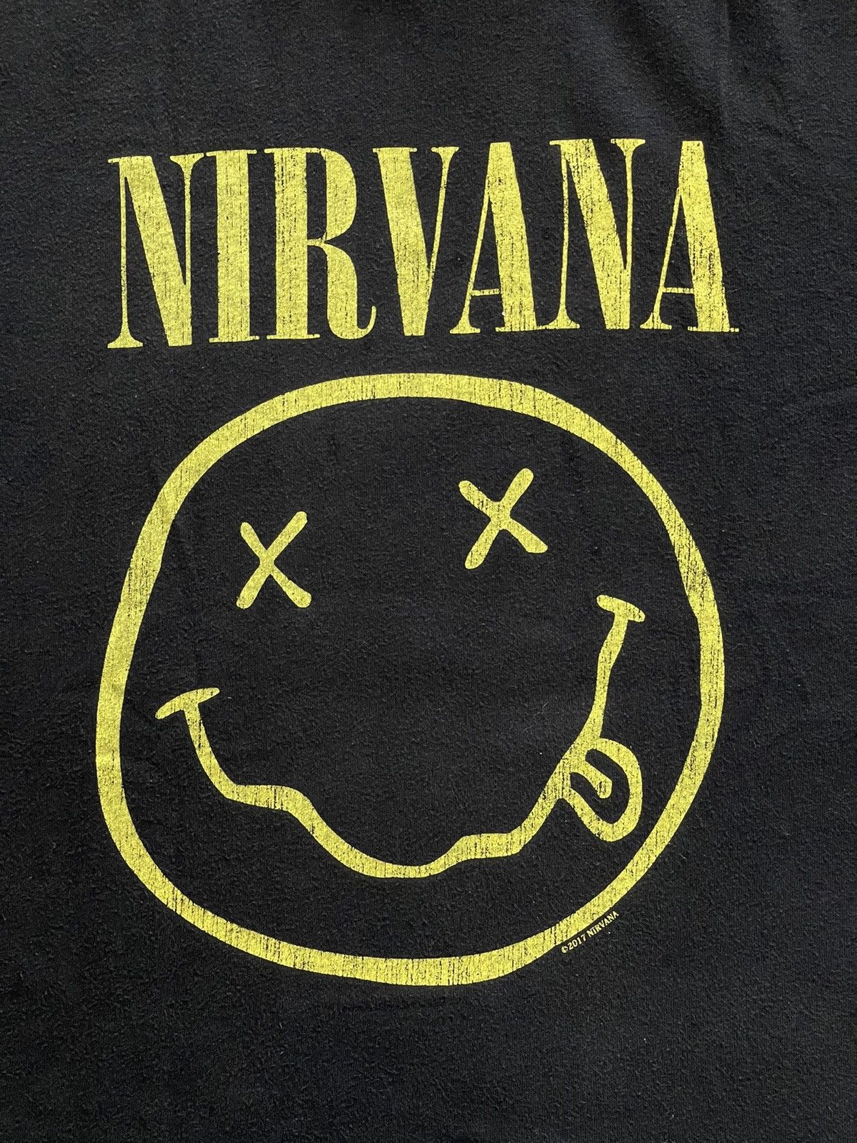 Band Tees × Nirvana Y2k Nirvana Smile Band Tees Size US L / EU 52-54 / 3 - 4 Thumbnail