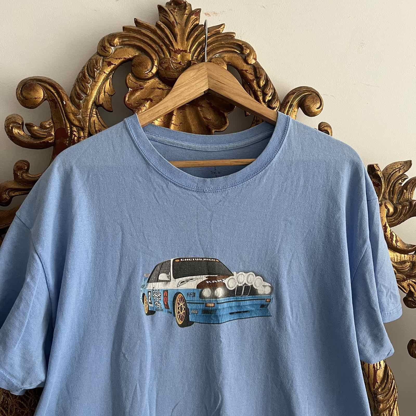 Rap Tees Travis Scott Jackboys Cactus Jack Vehicle Car Tee Size US L / EU 52-54 / 3 - 3 Thumbnail