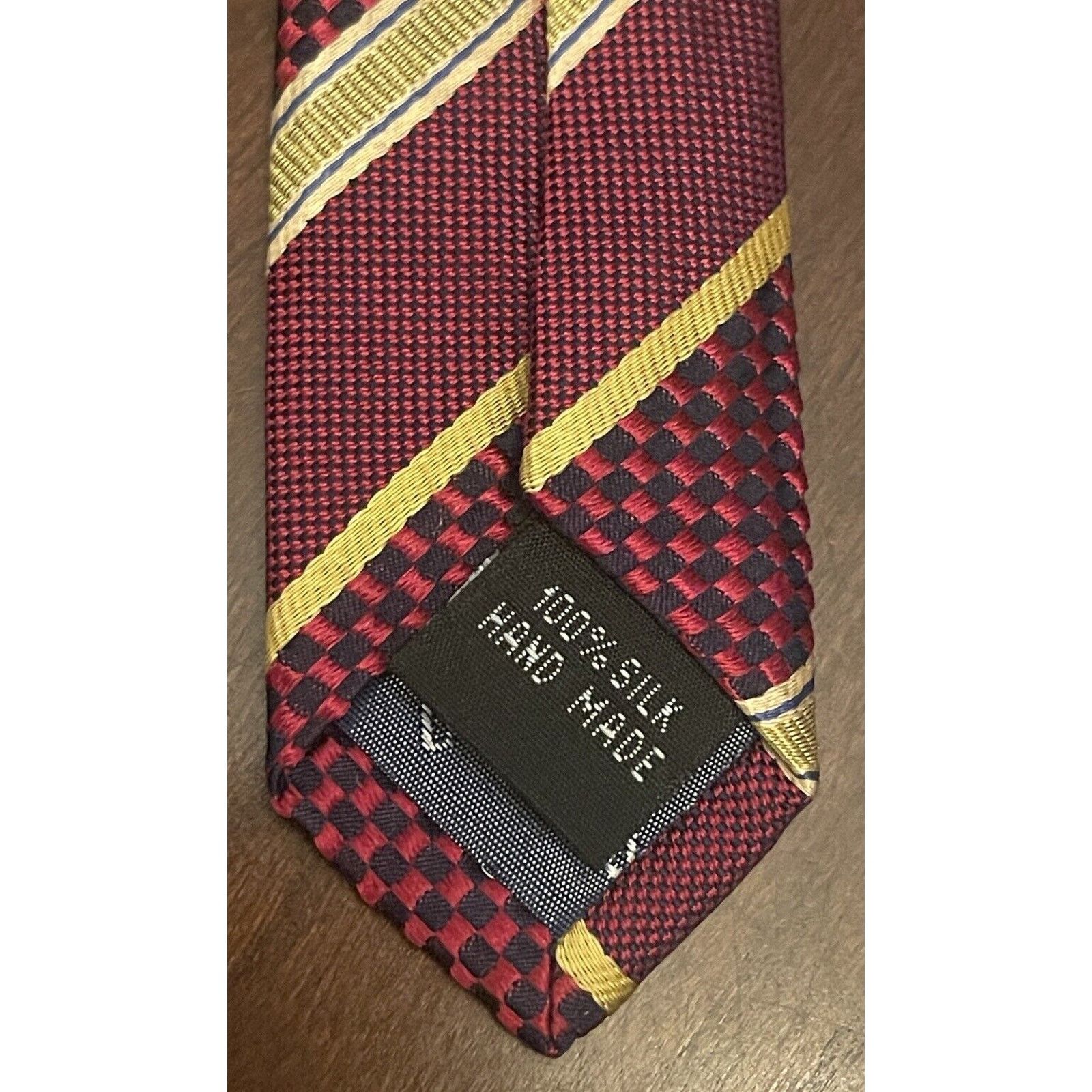 Other Belisi 100% Silk Hand Made Men’s Neck Tie Made In China Size ONE SIZE - 7 Thumbnail