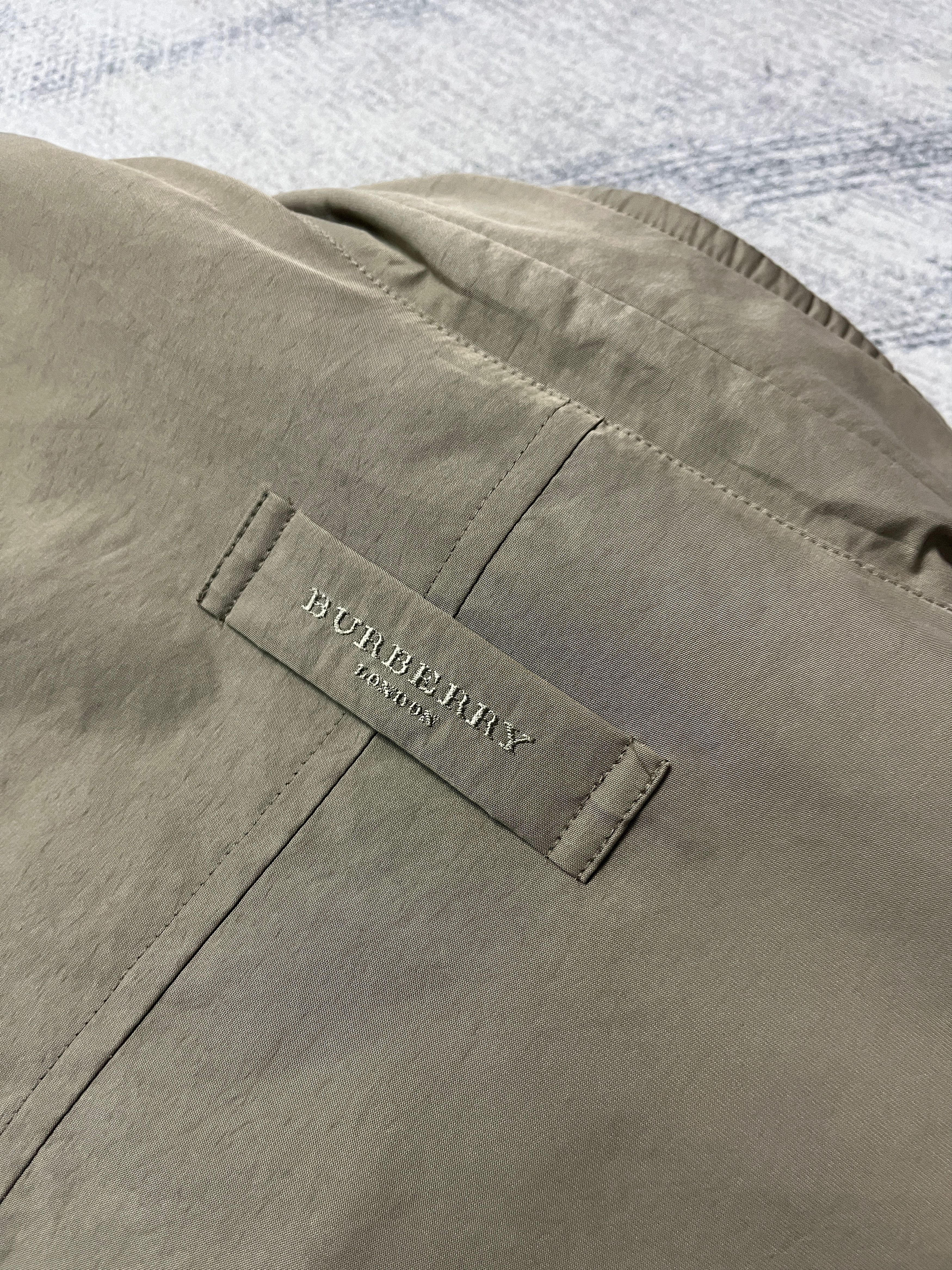 Burberry Burberry Jacket Leather Collar Quilted Lining Size US L / EU 52-54 / 3 - 9 Thumbnail
