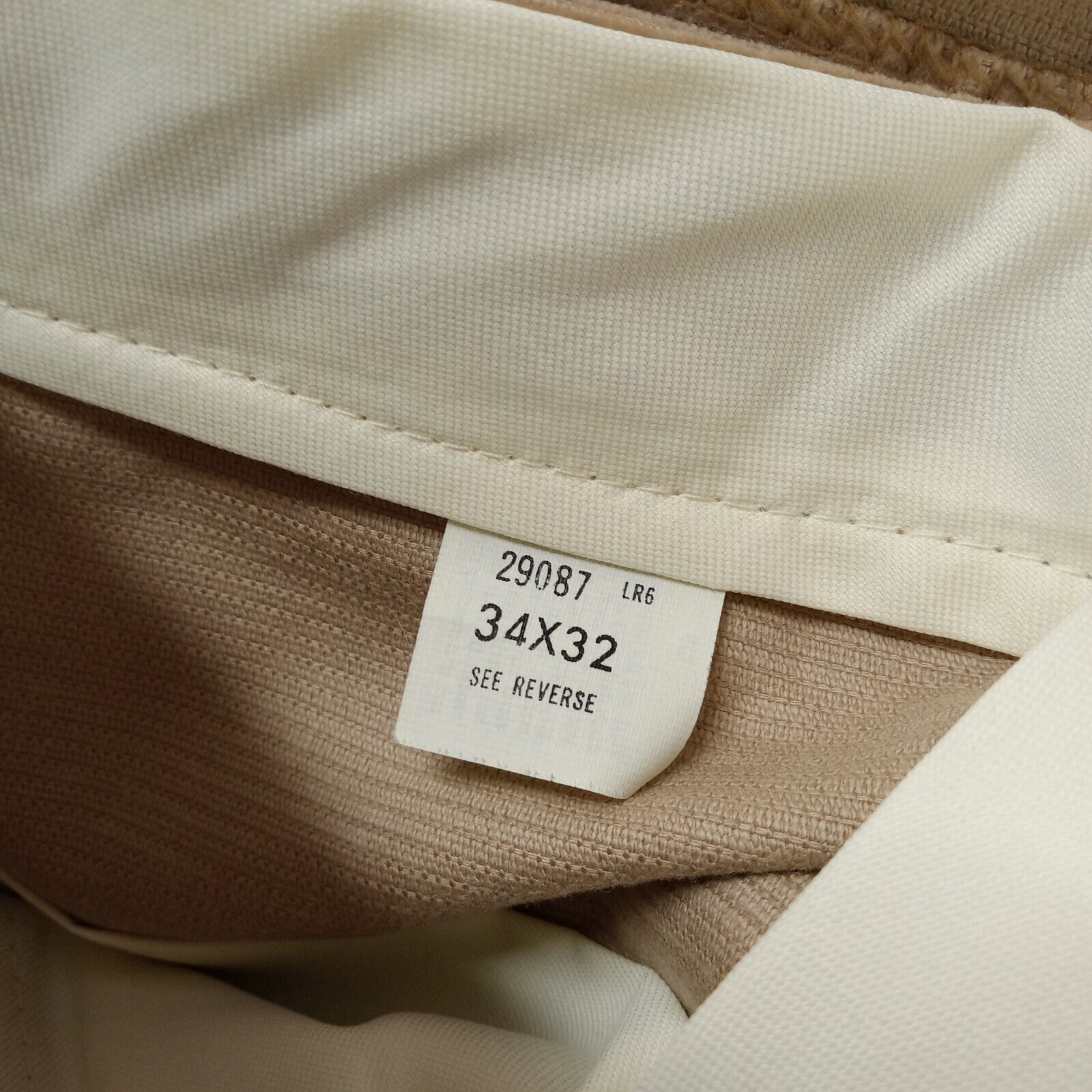Haggar Vintage Haggar Corduroy Pants Men’s 34x32 Beige Trousers Size US 34 / EU 50 - 5 Thumbnail