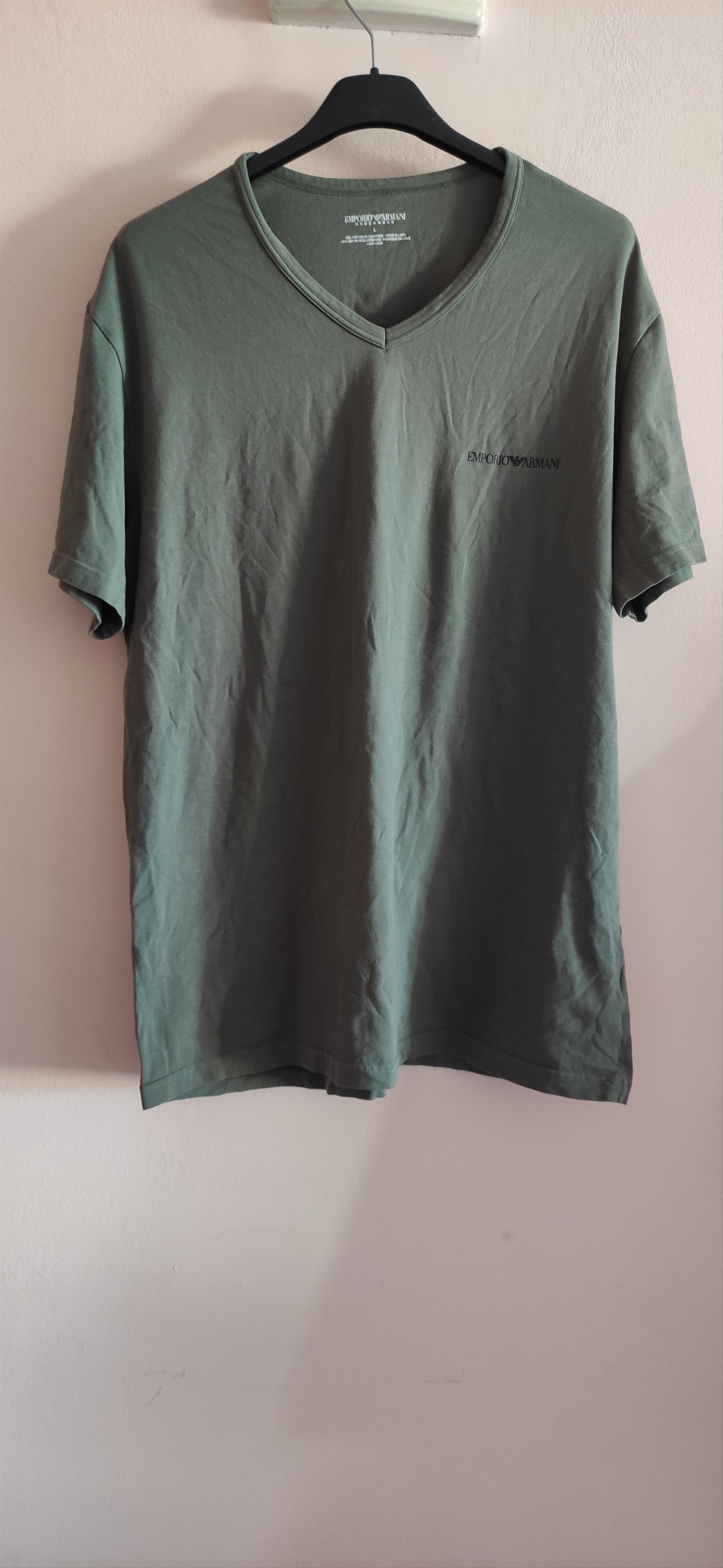 Emporio Armani The men's t-shirt Emporio Armani Size US L / EU 52-54 / 3 - 1 Thumbnail