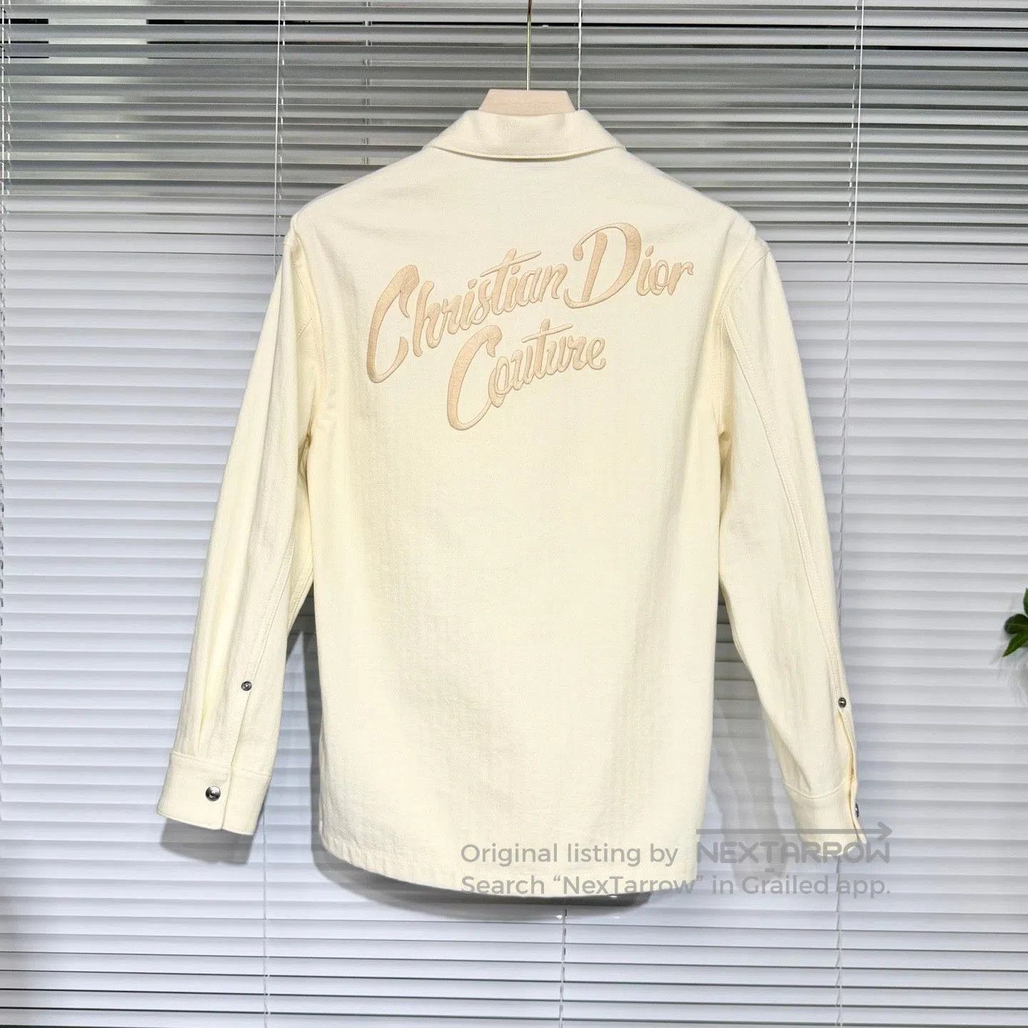 Dior DIOR SS24 Embroidered Logo Shirt Jacket. Size US S / EU 44-46 / 1 - 2 Thumbnail