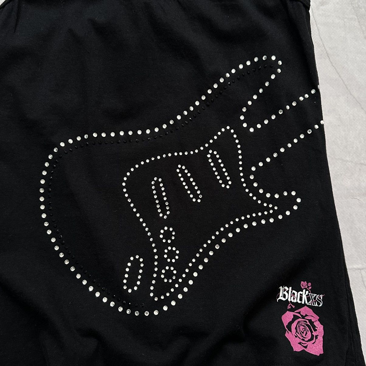 Paco Rabanne Paco Rabanne Guitar Rhinestones Rock Punk Tank Top Size XS / US 0-2 / IT 36-38 - 3 Thumbnail