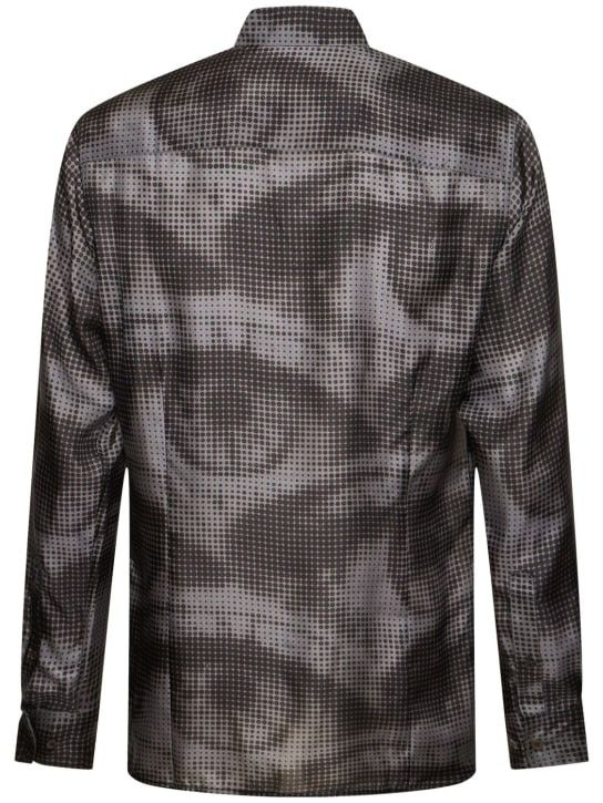 Dries Van Noten o1lsvrm0425 Silk Shirt in Multicolor Size US L / EU 52-54 / 3 - 5 Thumbnail