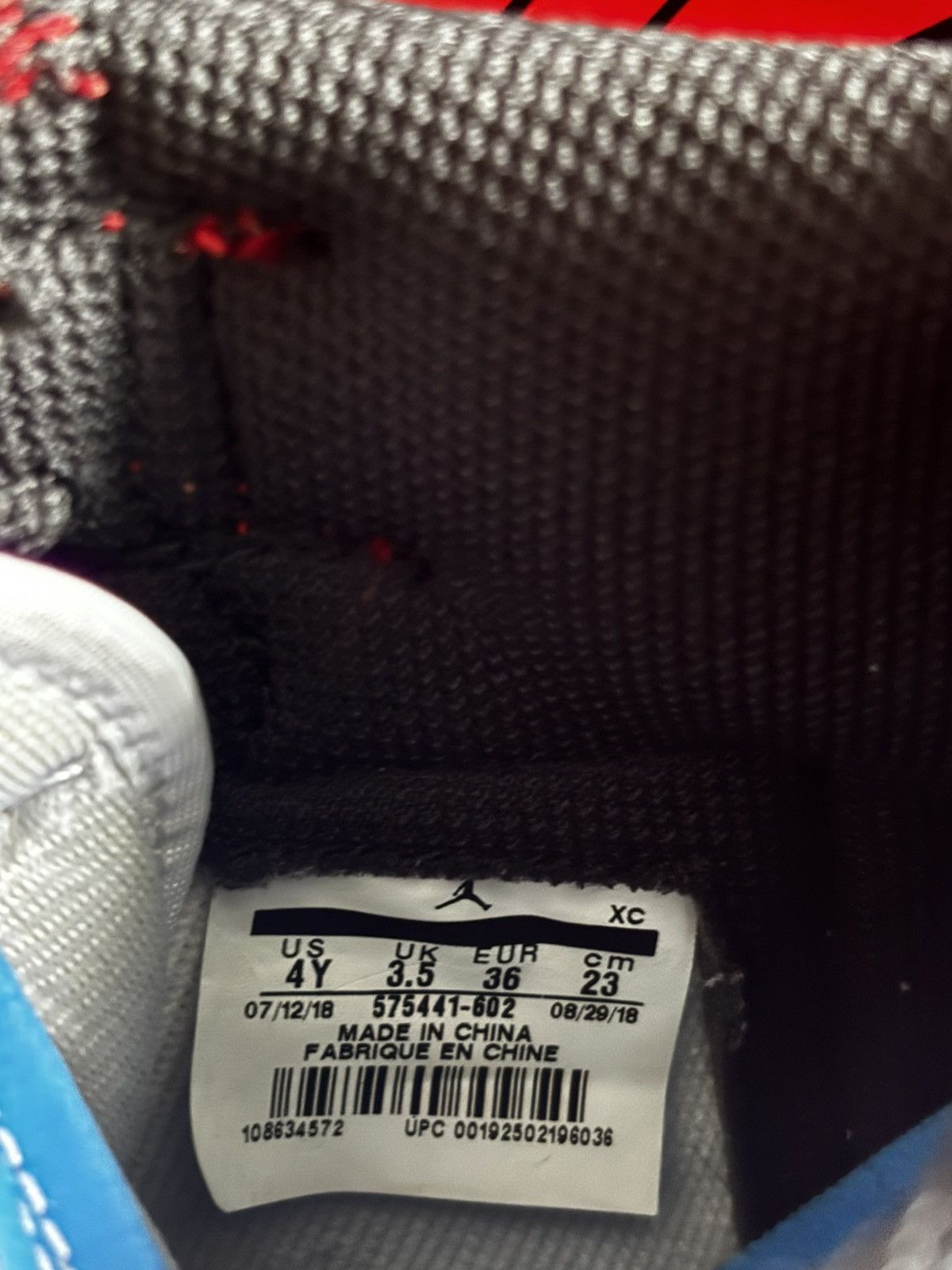 Nike Air Jordan 1 Retro High GS 'Origin Story' Size US 5.5 / IT 35.5 - 9 Thumbnail