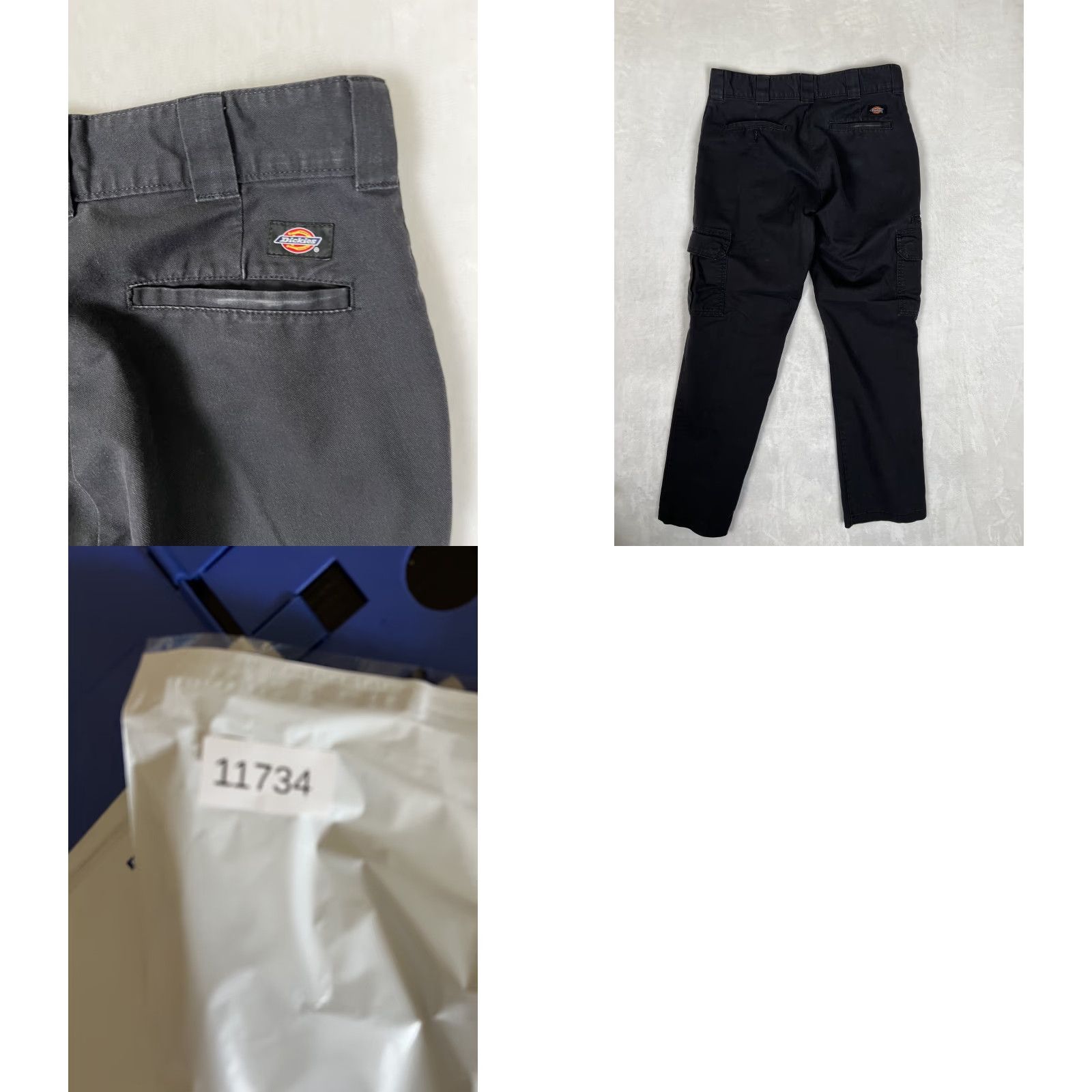 Dickies Dickies Cargo Pants Mens 32x30 Black Cargo Pants Stretch Workwear Size US 32 / EU 48 - 8 Thumbnail