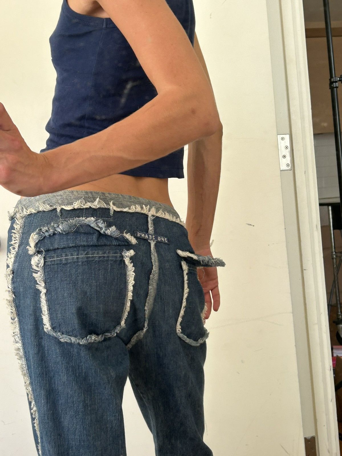 Jean Paul Gaultier JPG vintage rare jeans Size 24" / US 00 / IT 34 - 6 Thumbnail