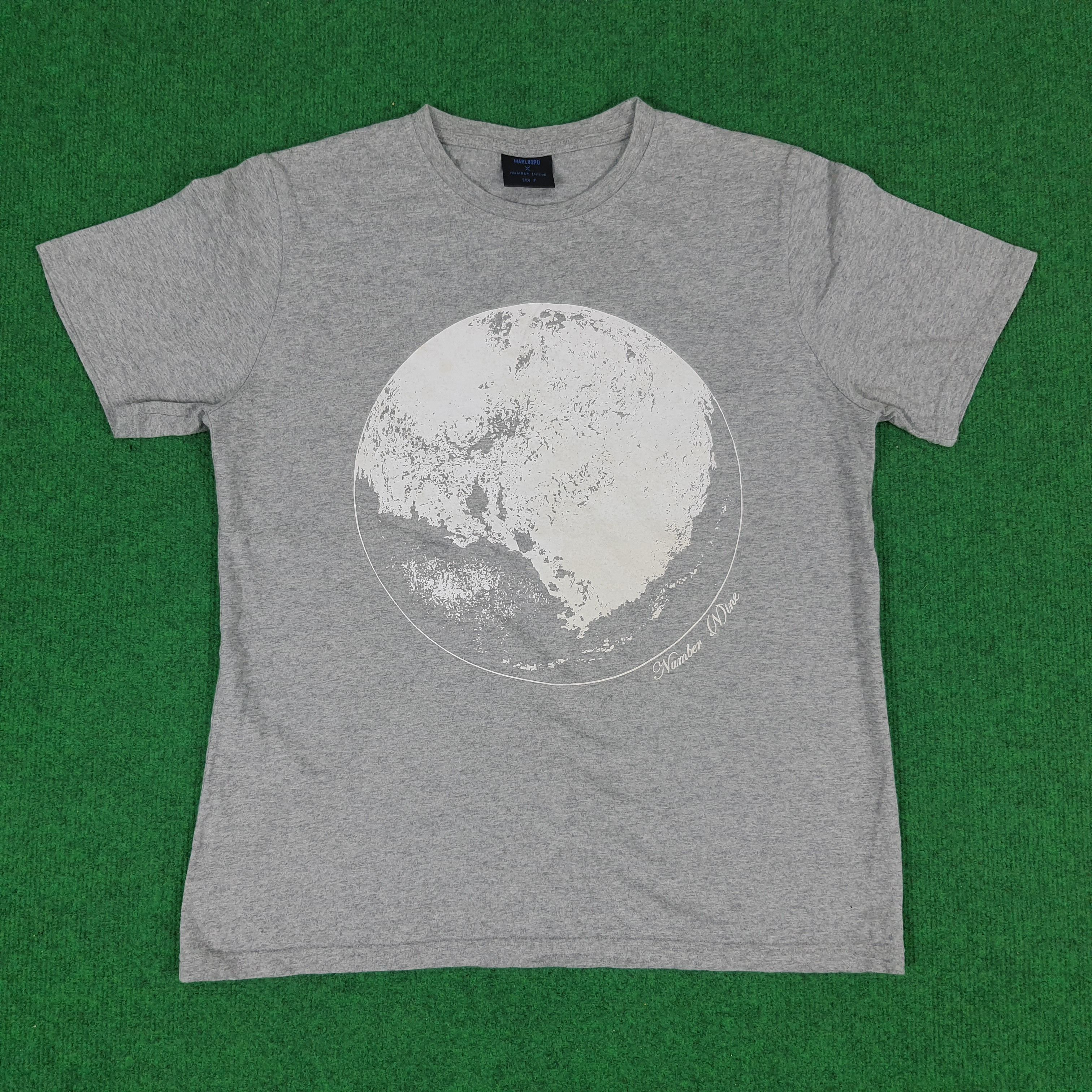 Japanese Brand × Marlboro × Number (N)ine Vintage Marlboro x Number Nine Moon T-shirt Size US M / EU 48-50 / 2 - 1 Thumbnail