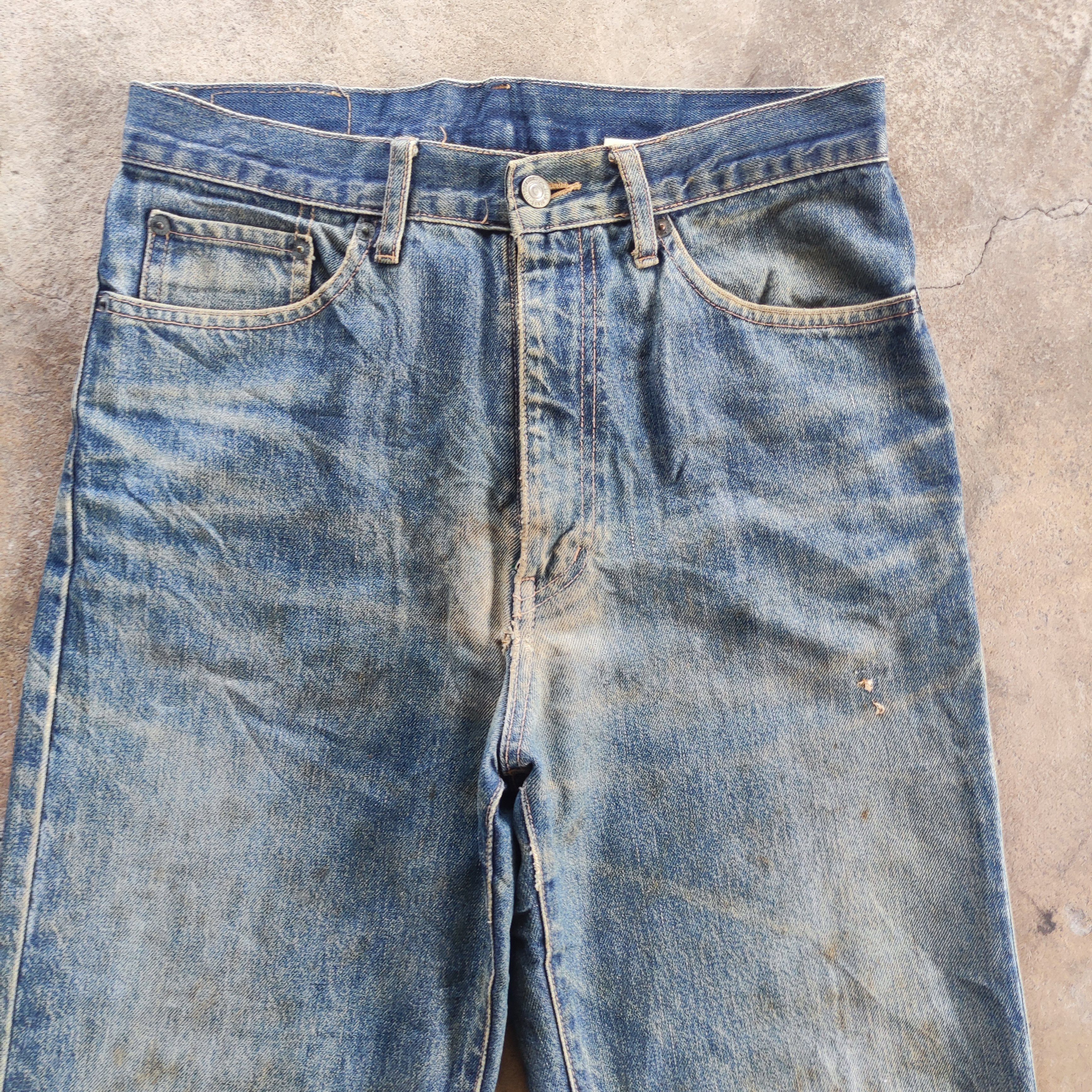 Japanese Brand Vintage Japanese Brand Real Jeans Faded Pants Size US 32 / EU 48 - 2 Thumbnail