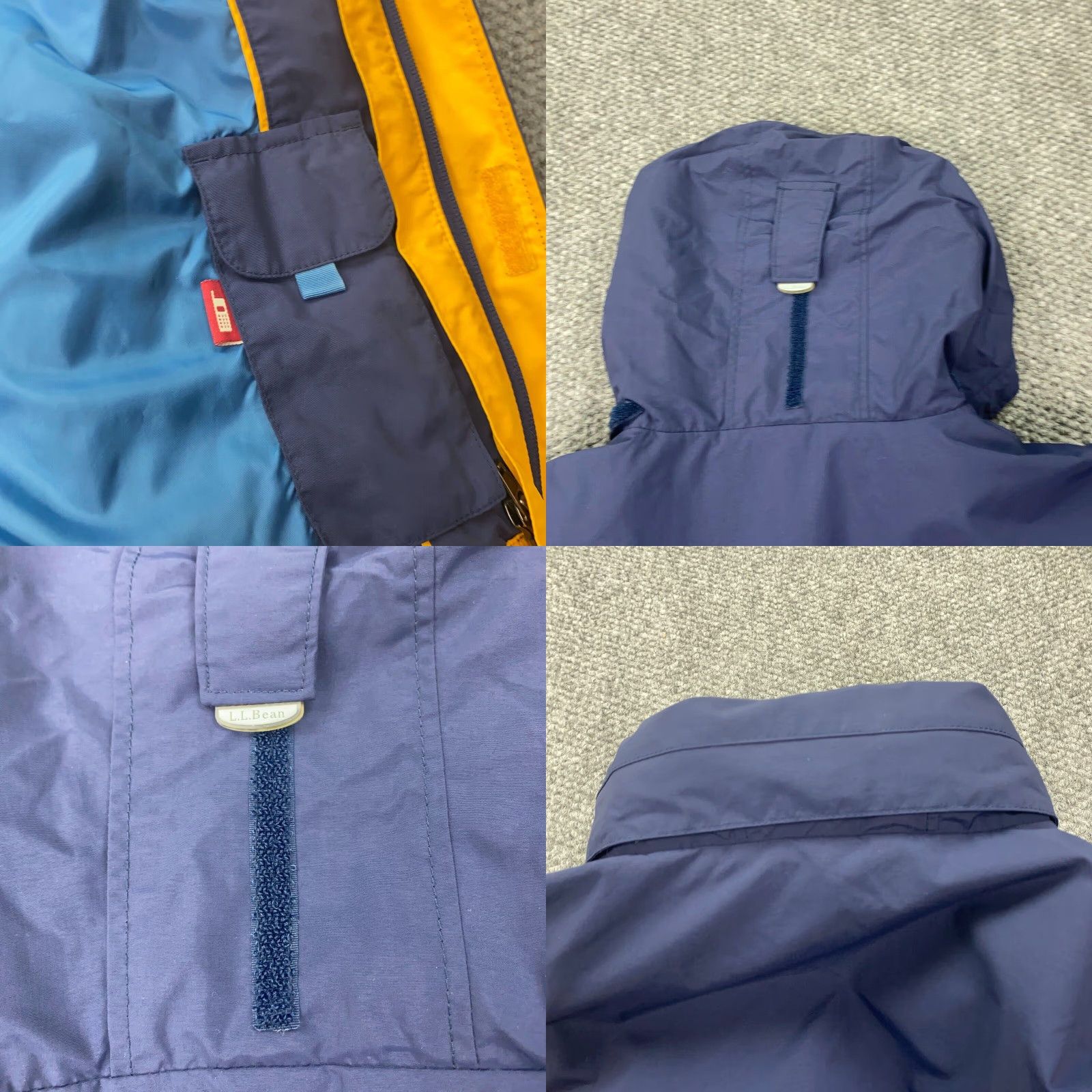 Vintage VINTAGE L.L. Bean Windbreaker Jacket Men Medium Blue 90s Y2K Outdoor Casual Size US M / EU 48-50 / 2 - 8 Thumbnail