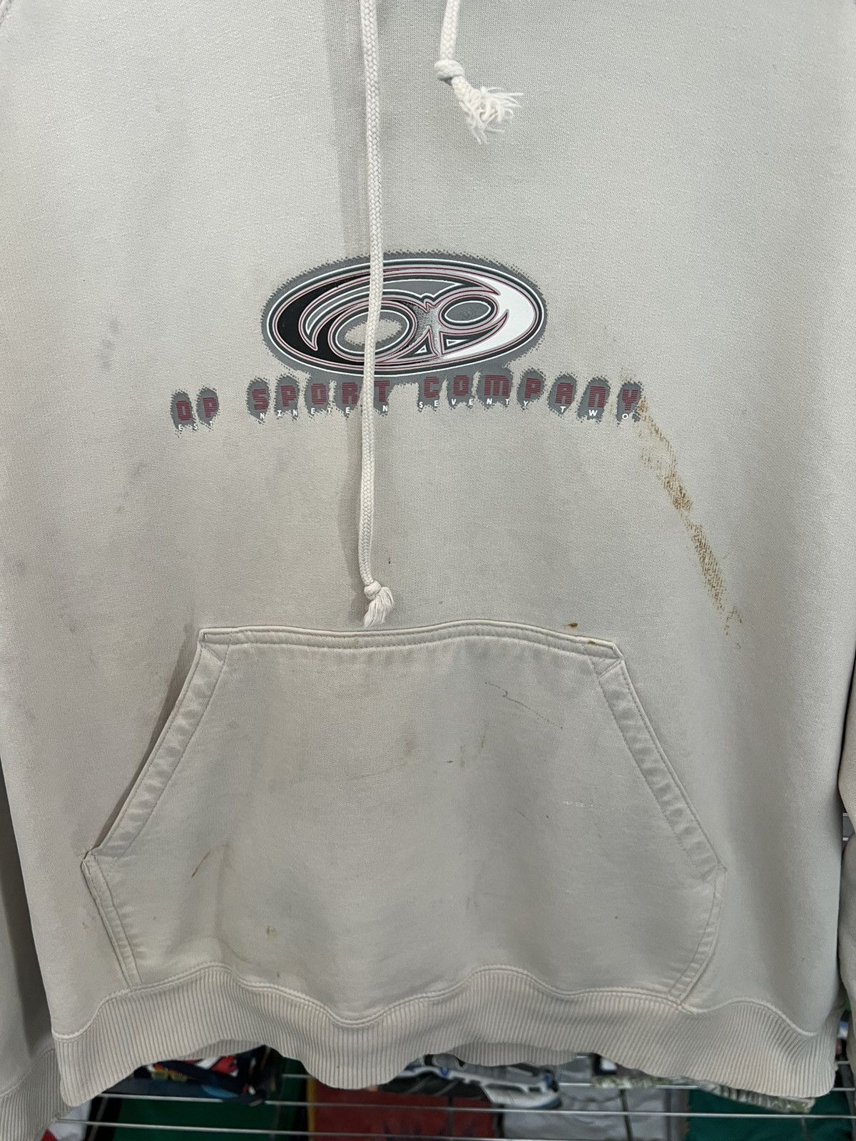 Ocean Pacific 90s OP Sport Company Skate Surf Hoodie Y2K Size US L / EU 52-54 / 3 - 3 Thumbnail