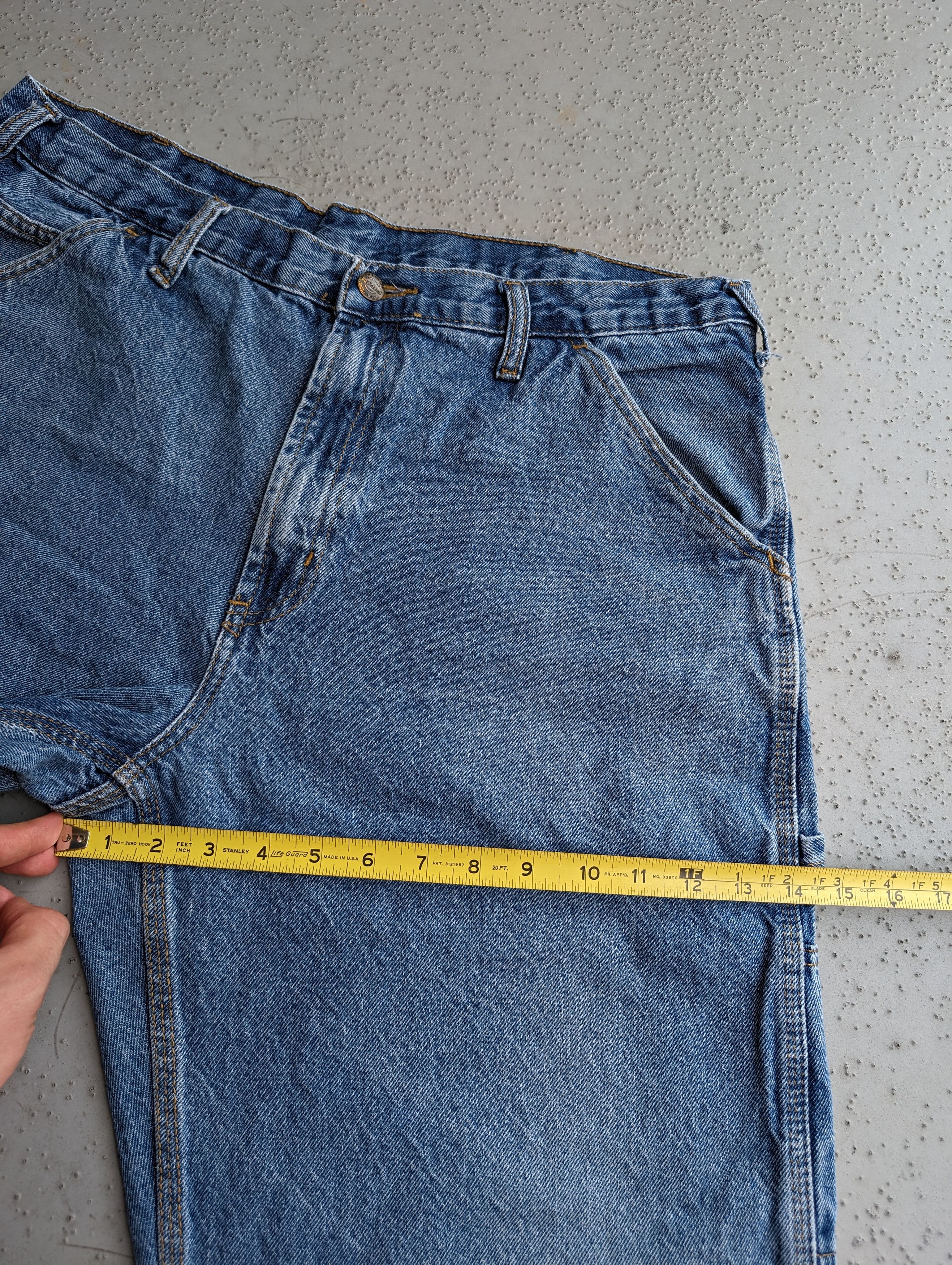 Carhartt 36x30 CRAZY Baggy Y2K Carpenter WORKWEAR SKATER JEANS Size US 36 / EU 52 - 7 Thumbnail