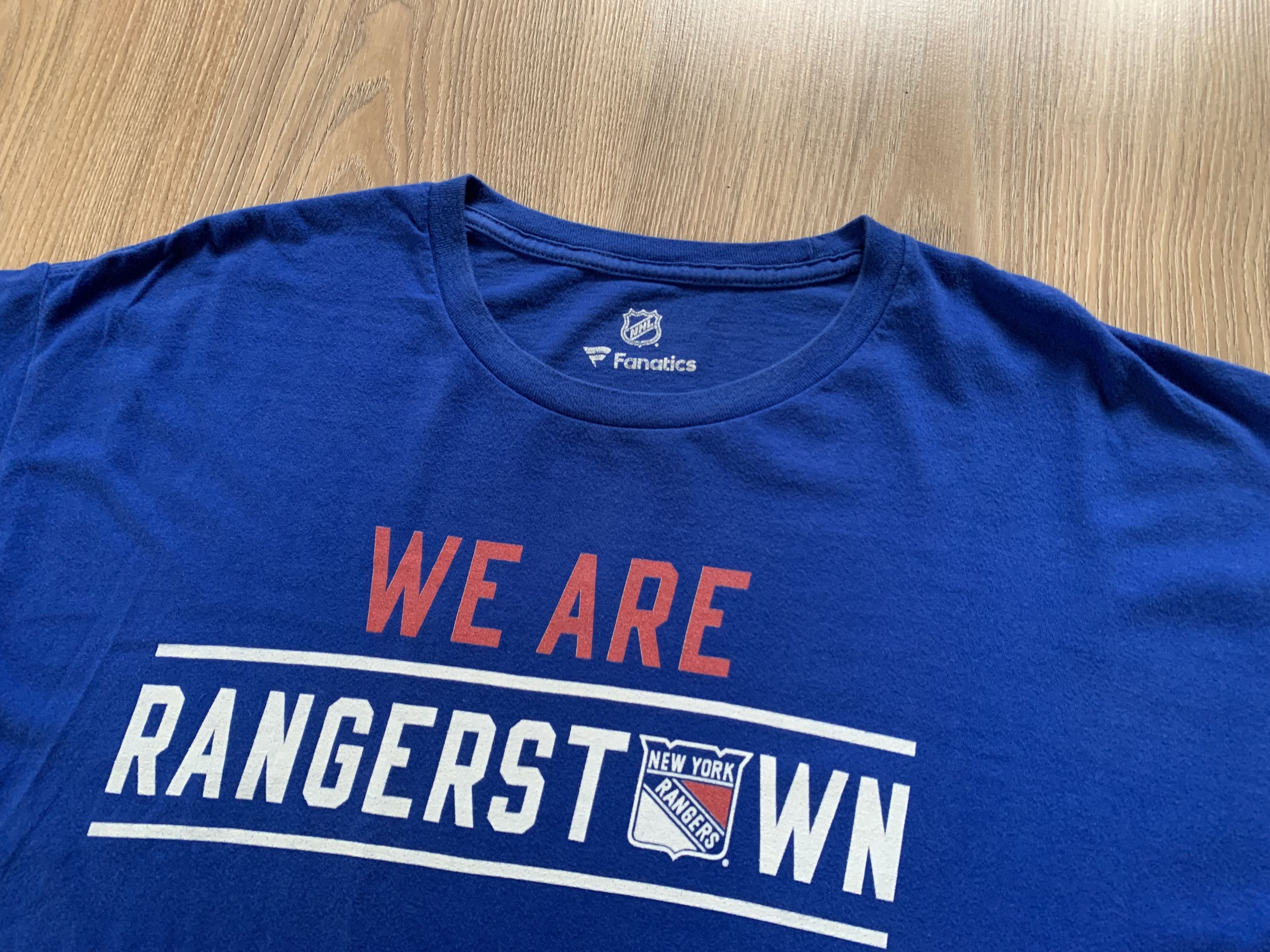 NHL × Reebok × Vintage NHL Fanatics New York Rangers Vintage T-Shirt Size US XXL / EU 58 / 5 - 4 Thumbnail