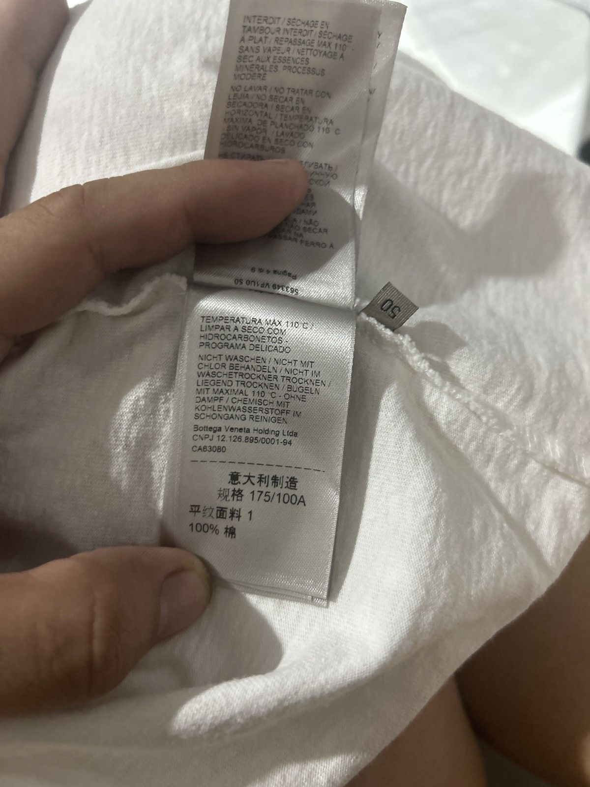 Bottega Veneta Bottega Veneta Tee Size US M / EU 48-50 / 2 - 9 Thumbnail