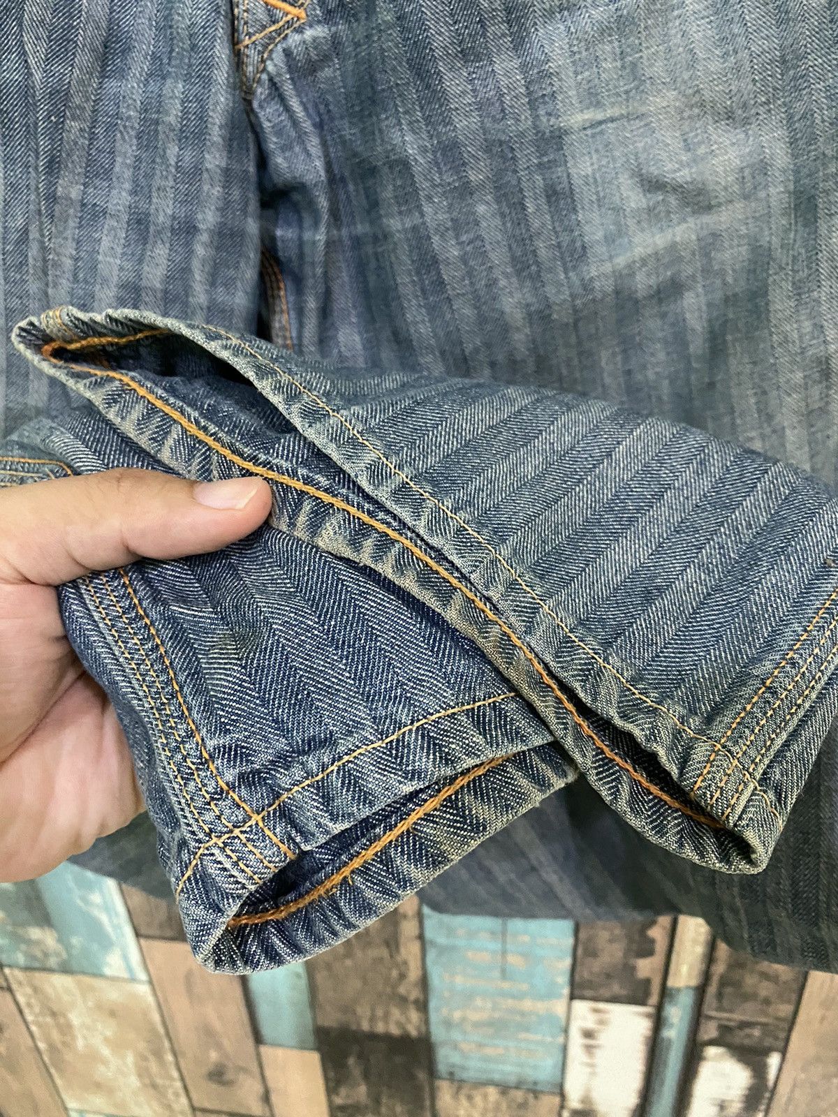 Japanese Brand Blue Way Japan Carpenter Pant Size US 33 - 5 Thumbnail