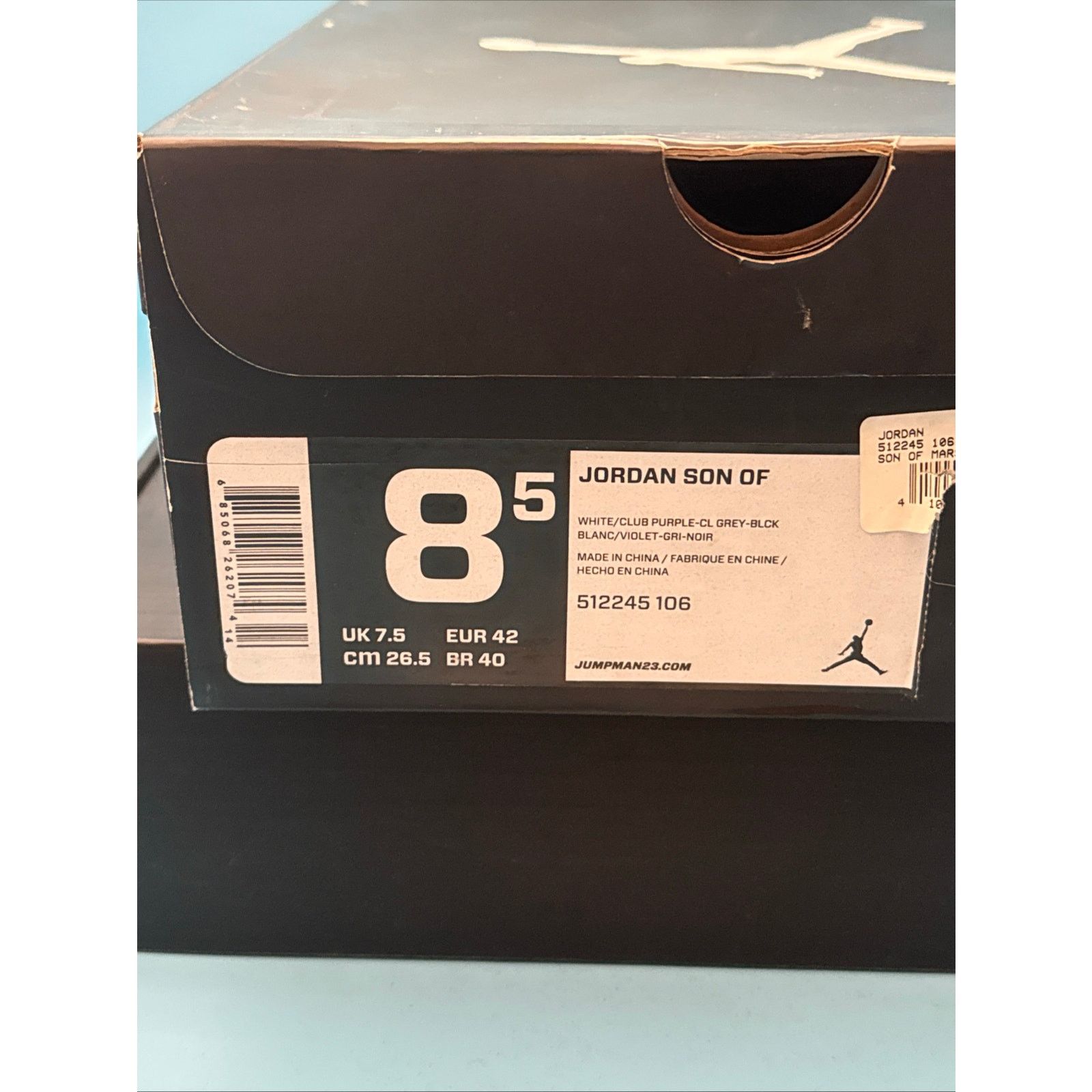Jordan Brand Jordan Son of Mars 2011 Club Purple m8.5 w10 Size US 8.5 / EU 41-42 - 16 Thumbnail