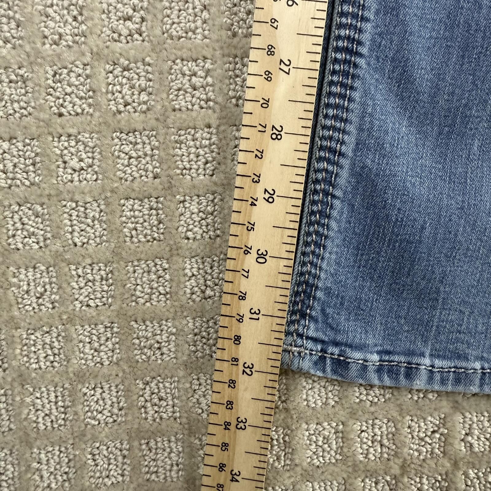 Rock Revival Rock Revival Skinny Jeans Light Wash 32 Size 32" / US 10 / IT 46 - 6 Thumbnail