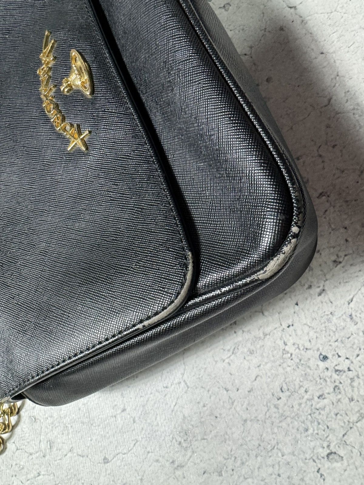 Vivienne Westwood Vivienne Westwood Anglomania Crossbody Bag Luxury Black Size ONE SIZE - 10 Thumbnail