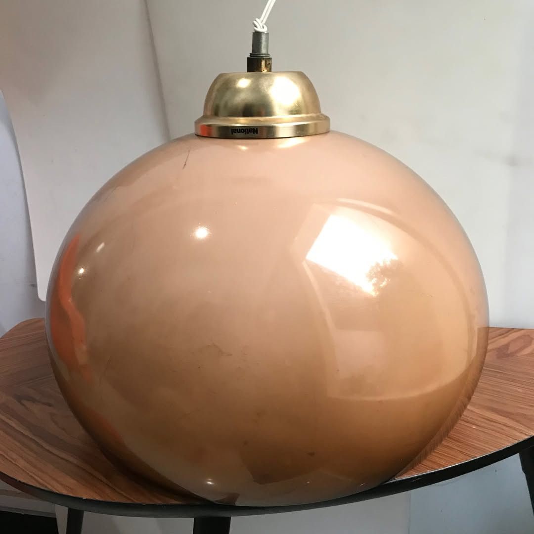 Electric Cottage Vintage 1970 National Japan Pendant Lamp lampshade space Size ONE SIZE - 15 Thumbnail