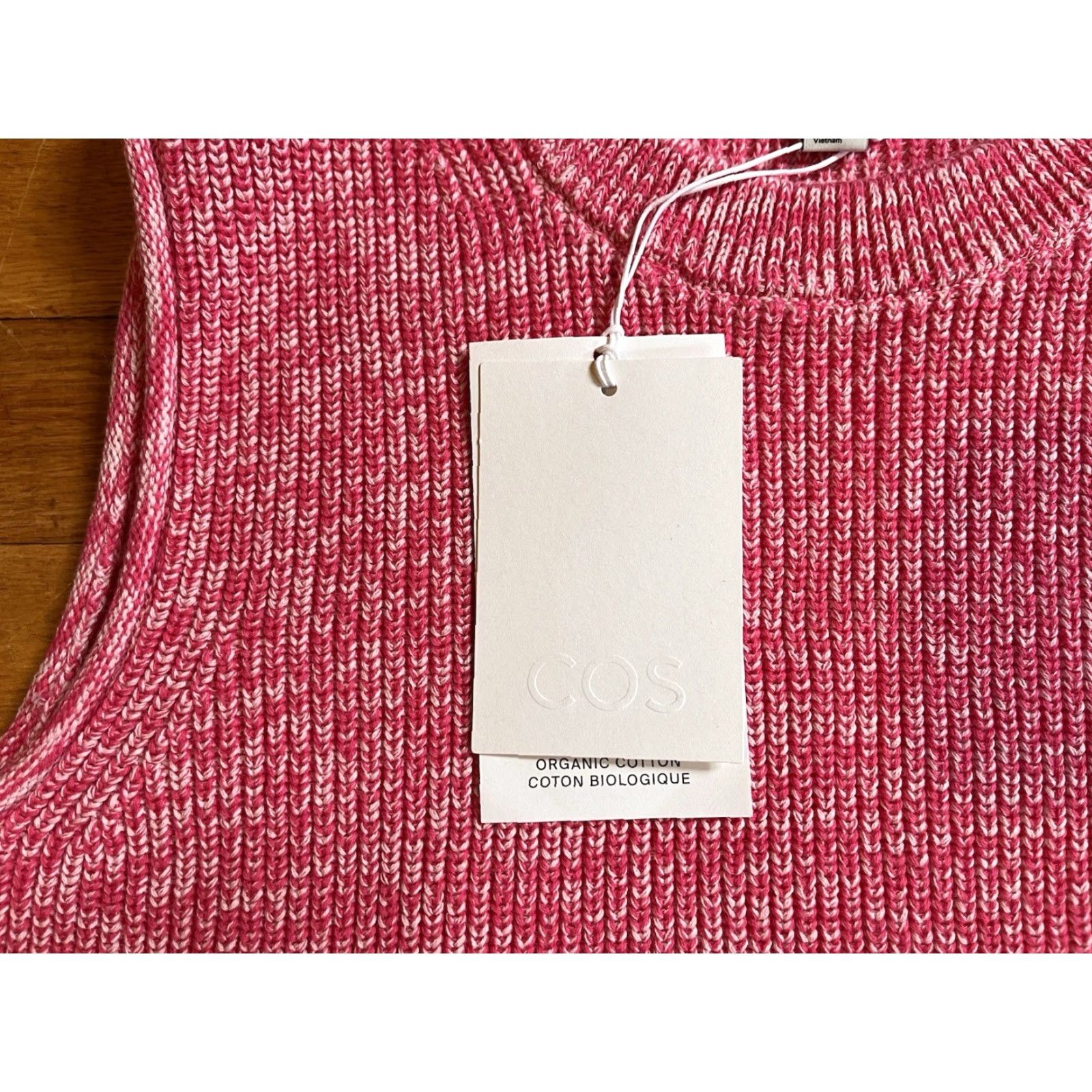 Cos COS Sweater Vest Women’s Small Pink Size S / US 4 / IT 40 - 4 Thumbnail