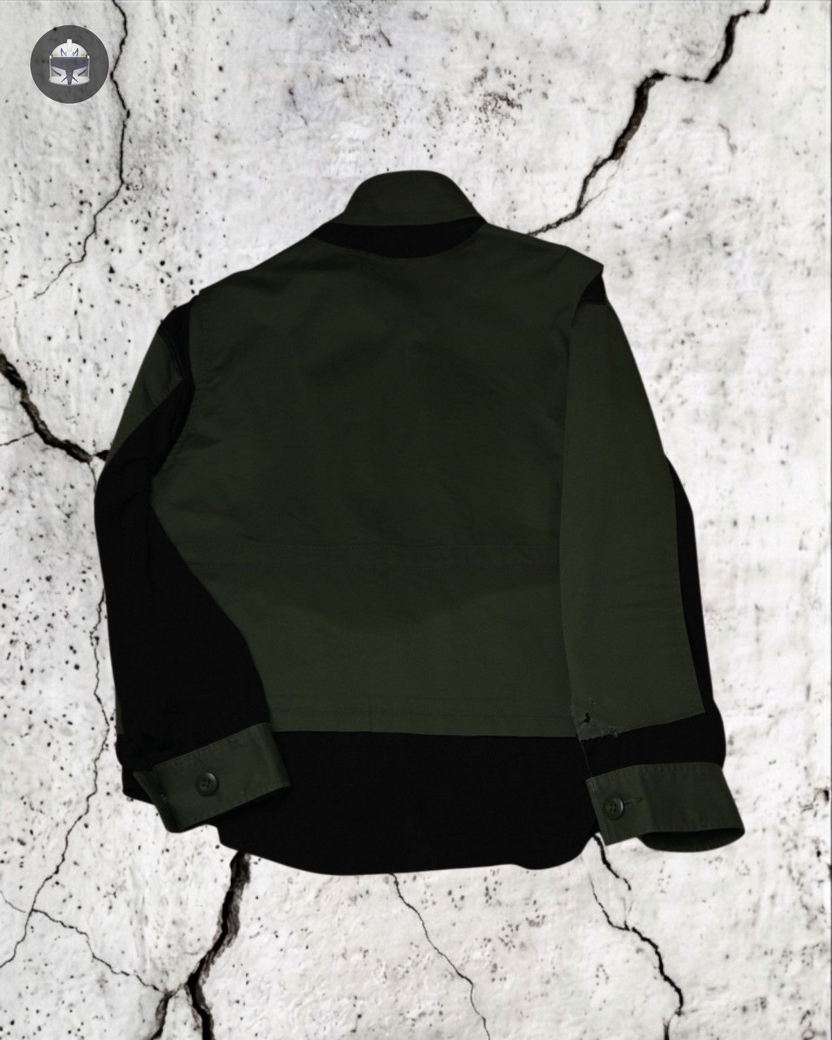 GU × Undercover GU x UNDERCOVER Military Utility Jacket – Olive/Black Size US XS / EU 42 / 0 - 3 Thumbnail