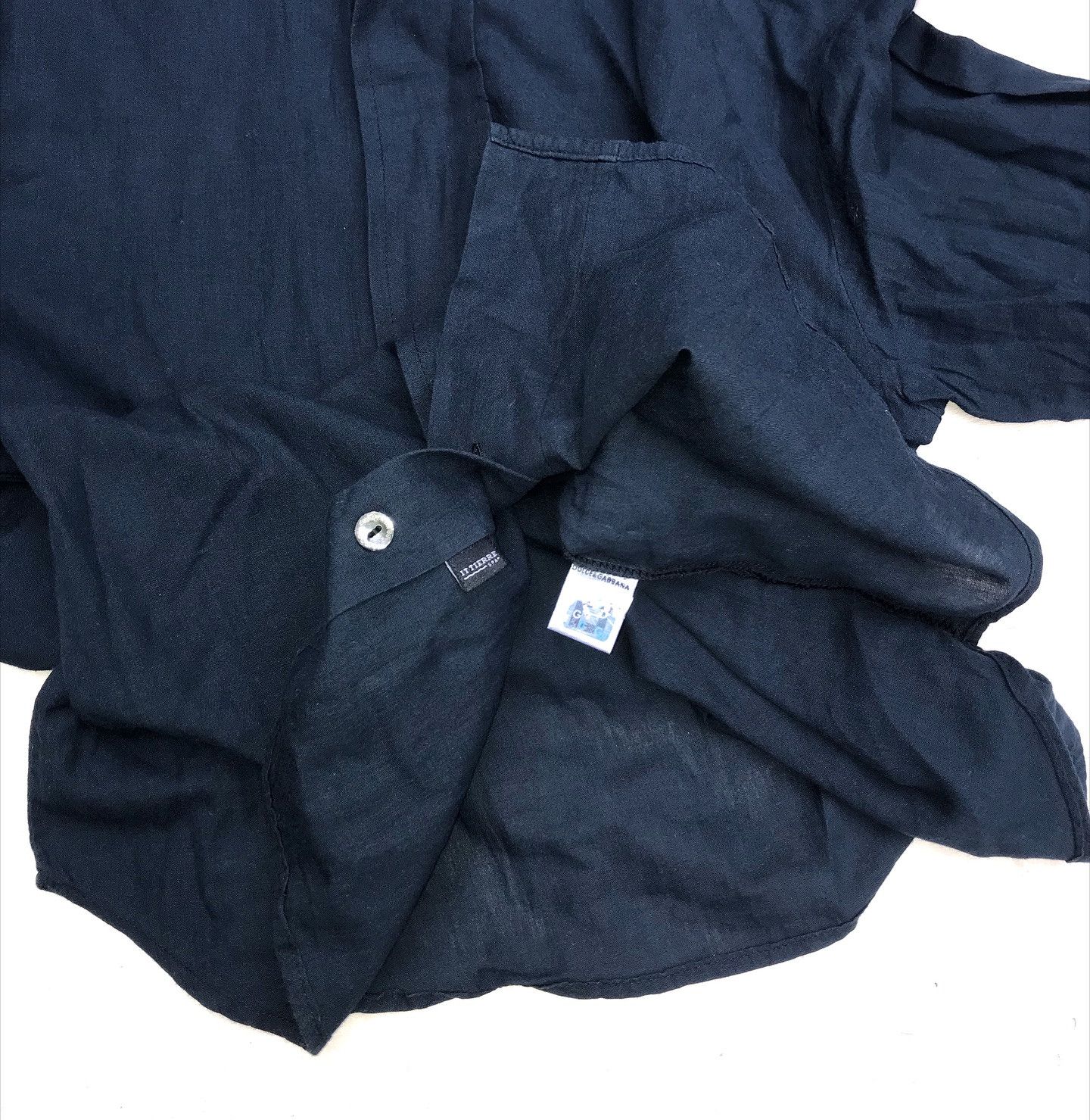 Dolce & Gabbana Dolce And Gabbana D&G black formal long sleeves Shirt italy Size US M / EU 48-50 / 2 - 11 Thumbnail