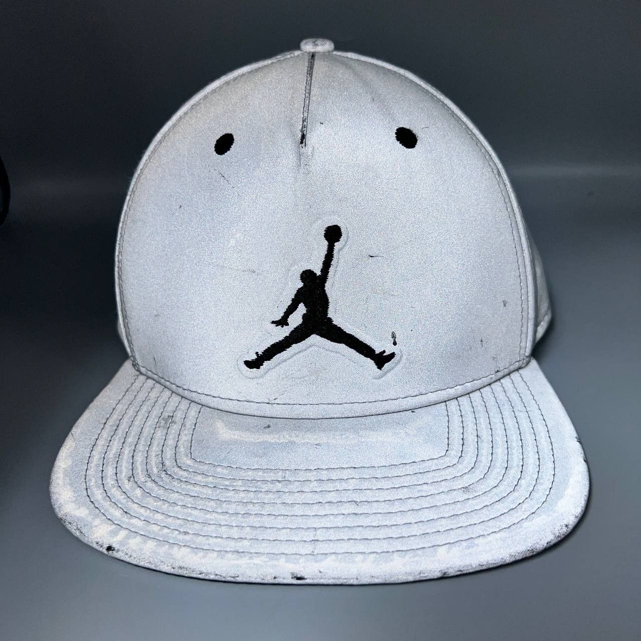 Jordan Brand Air Jordan Hat Men Reflective Jumpman Snap Back Cap Size ONE SIZE - 1 Thumbnail