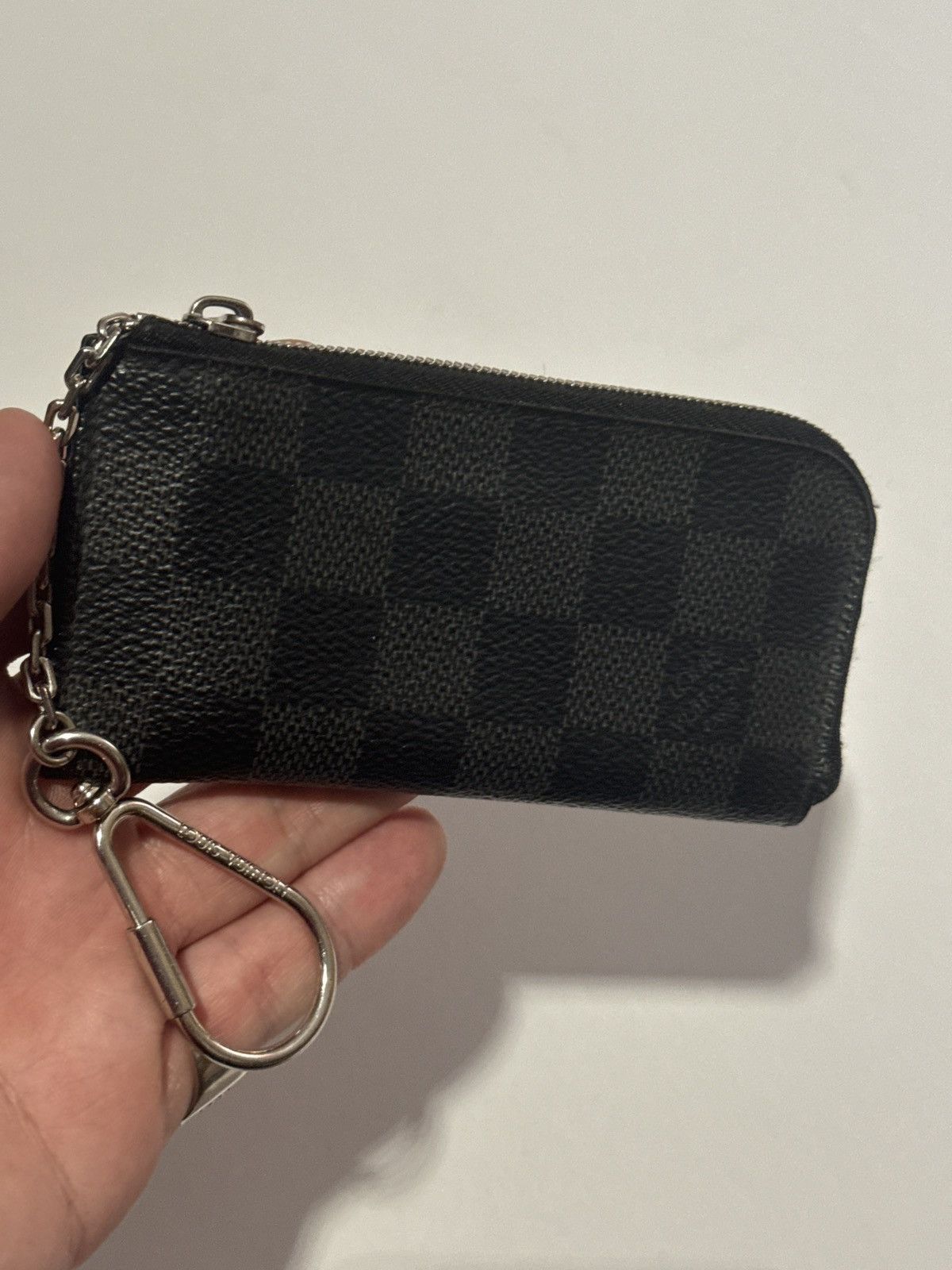 Louis Vuitton Black Damier Coin Pouch