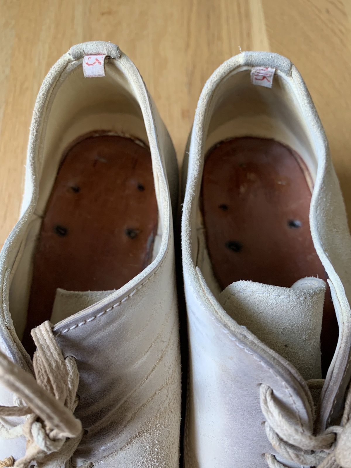 Carol Christian Poell CCP Cordovan leather Derbies Off White Size 8 Size US 10 / EU 43 - 5 Thumbnail