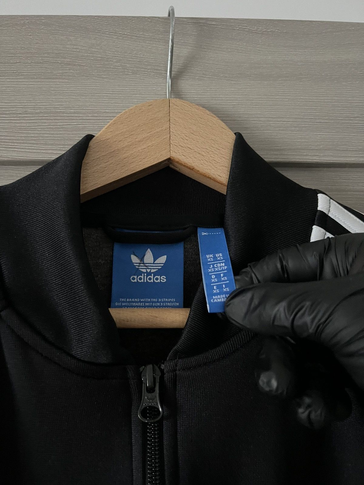 Adidas Adidas Zip Up 3 Stripe Hoodie Balenciaga Style Size US S / EU 44-46 / 1 - 5 Thumbnail
