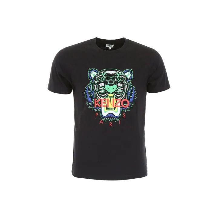 Kenzo KENZO Classic Tiger Graphic Black T-Shirt 0079 Size US M / EU 48-50 / 2 - 1 Thumbnail