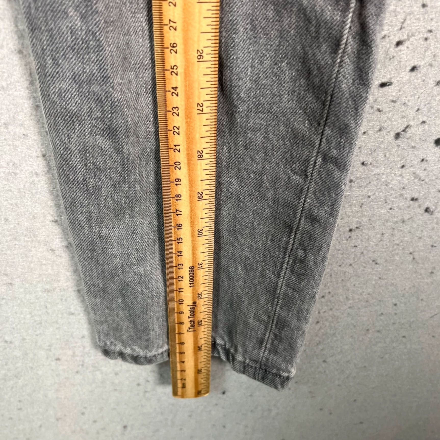 Everlane Everlane Jeans 90s Crop Gray Organic Cotton High-Waisted Womens Size 24 Denim Casual Womens Size 42" / US 20 - 6 Thumbnail